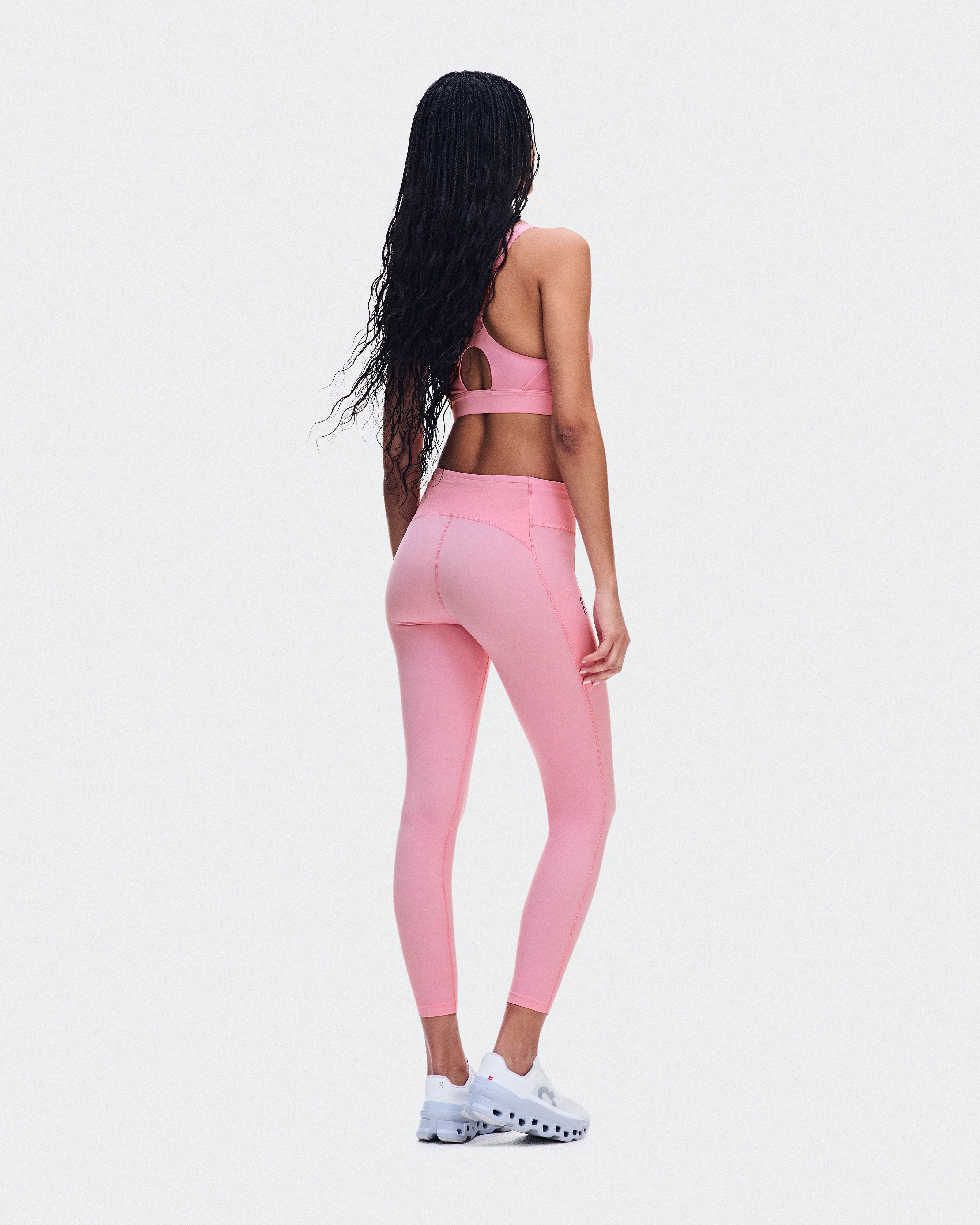 On Performance Tights 7/8 Magnolia Femme Leggings