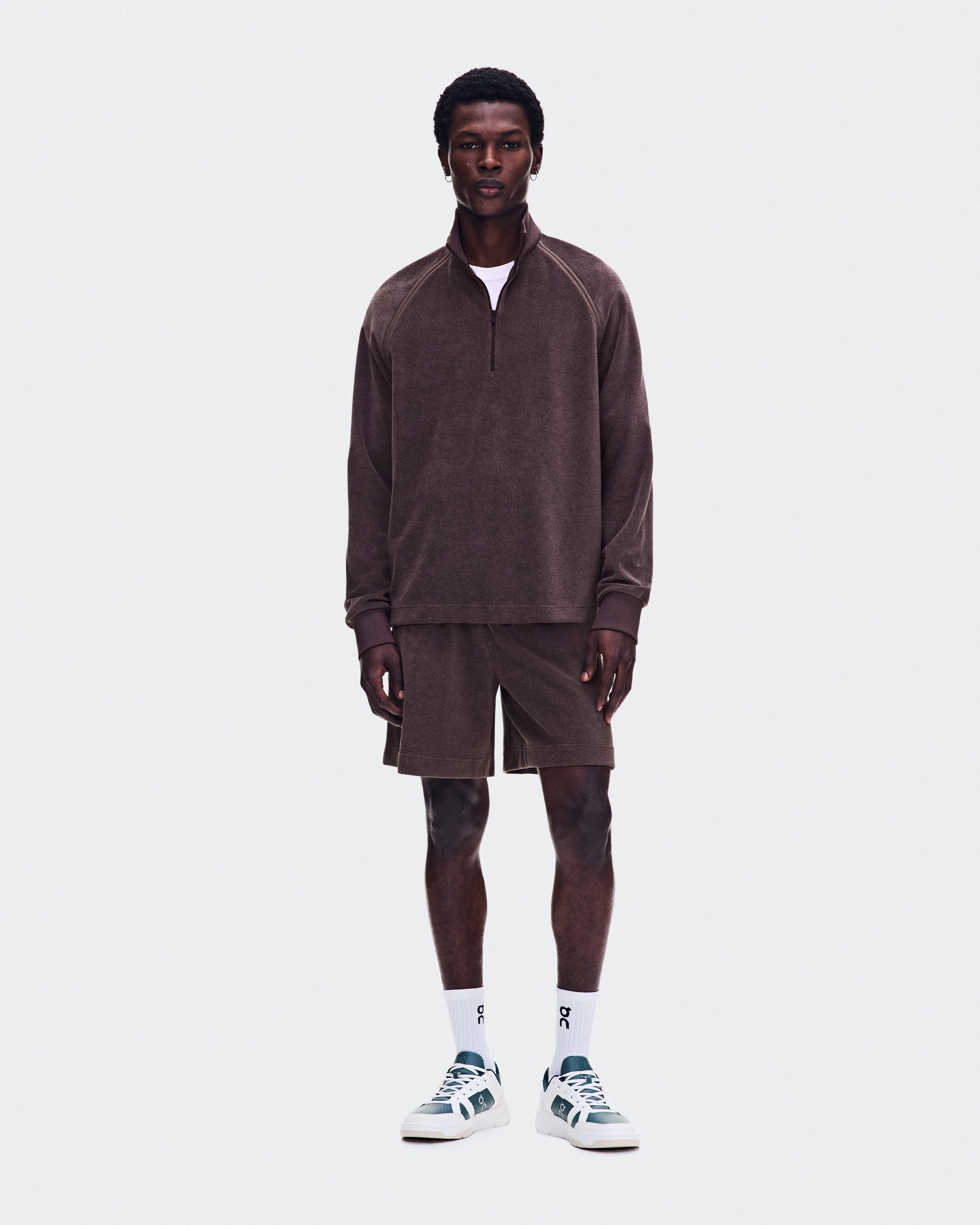 On Courtside Pullover Terry Mulberry Homme Sweats à capuche et sweats
