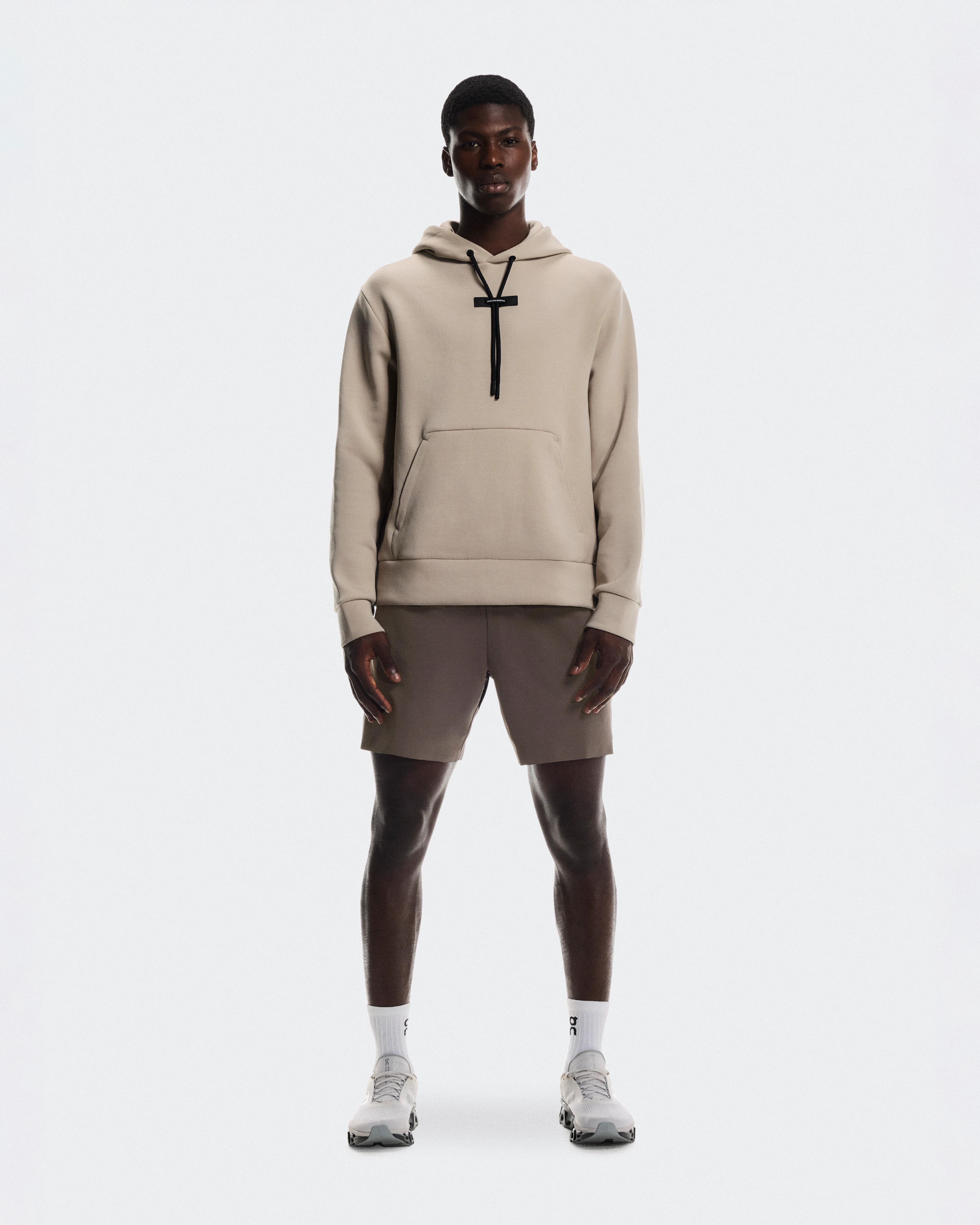 On Focus Tech Hoodie Desert Homme Sweats à capuche et sweats