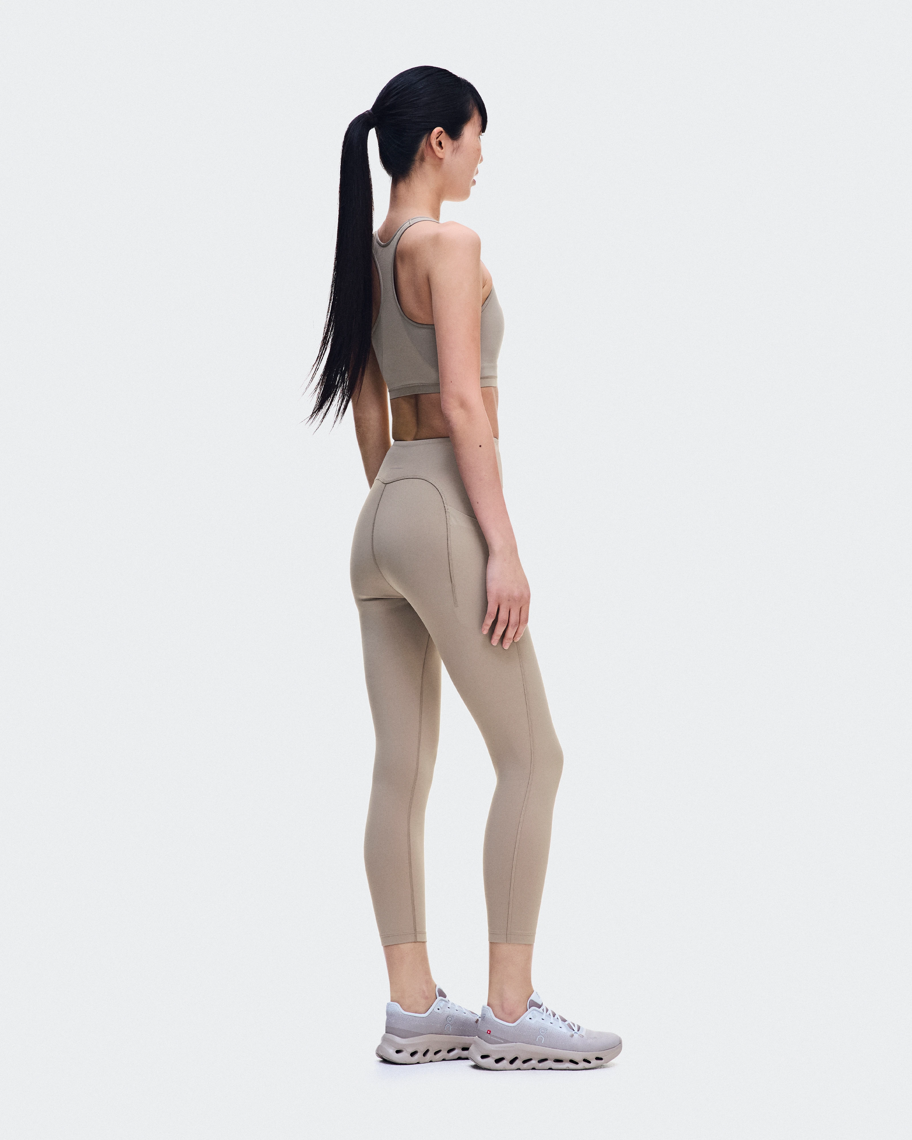 On Train Tights 7/8 Clay Femme Leggings