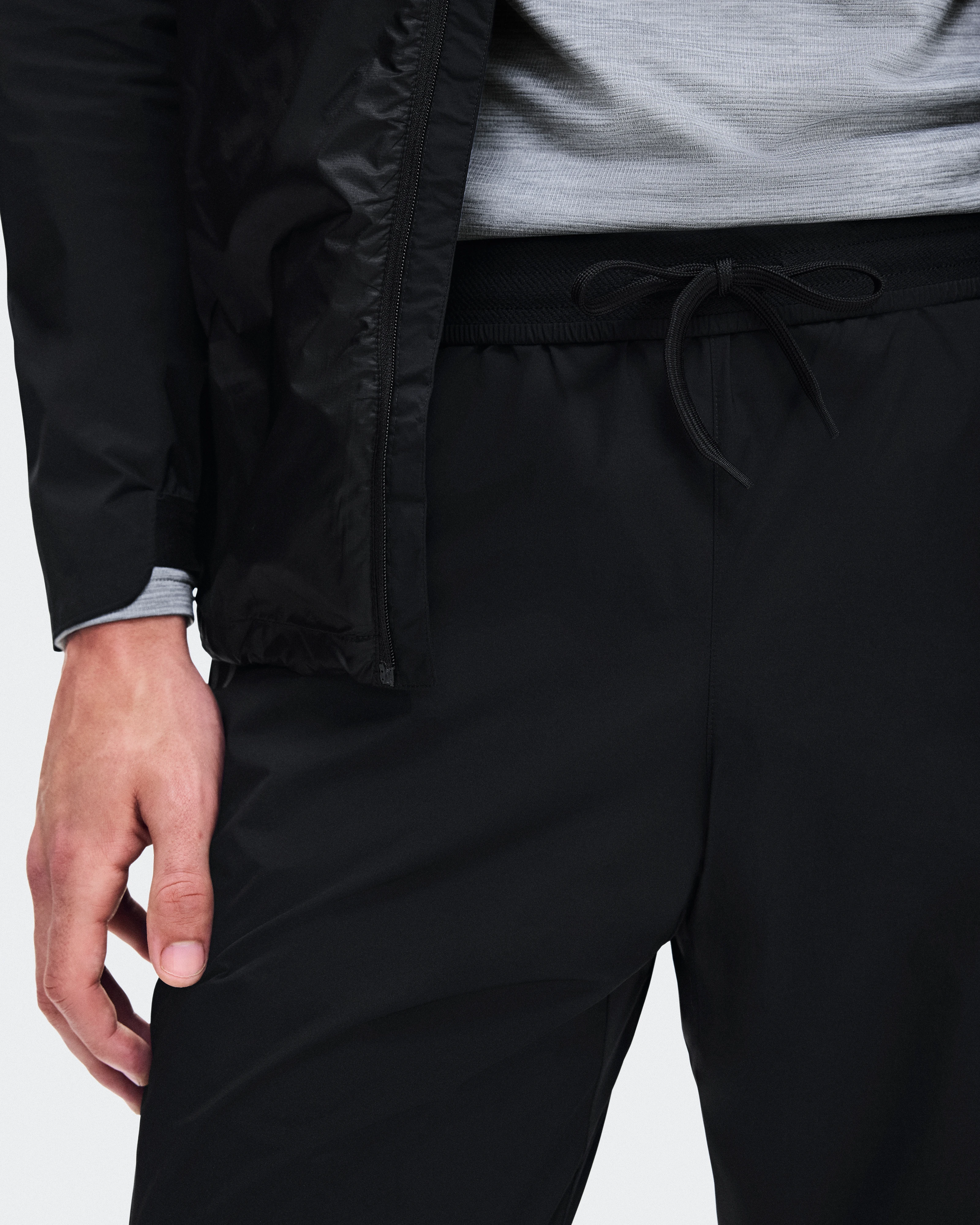 On Weather Pants Black Homme Pantalons