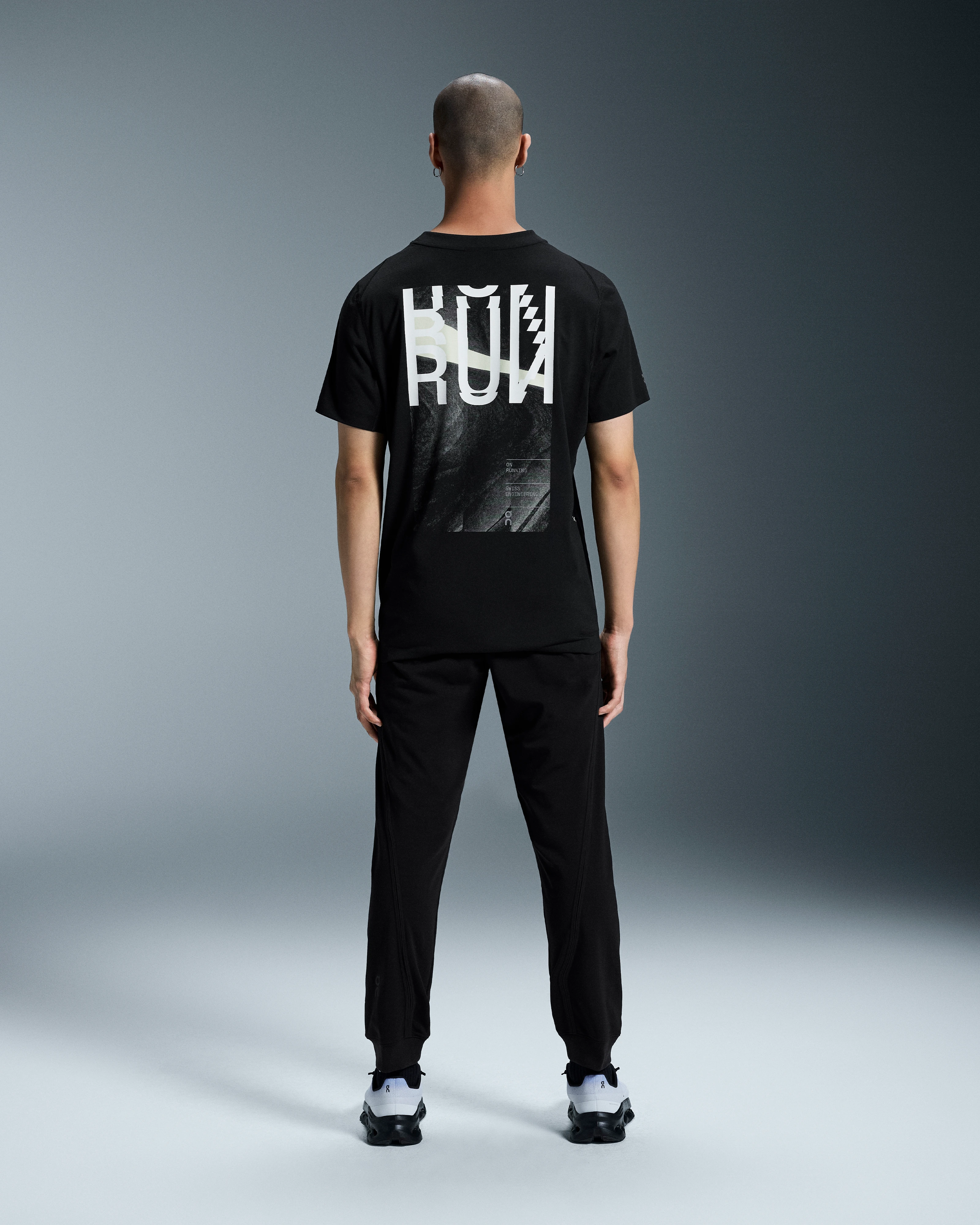 On Studio Joggers Black Homme Pantalons