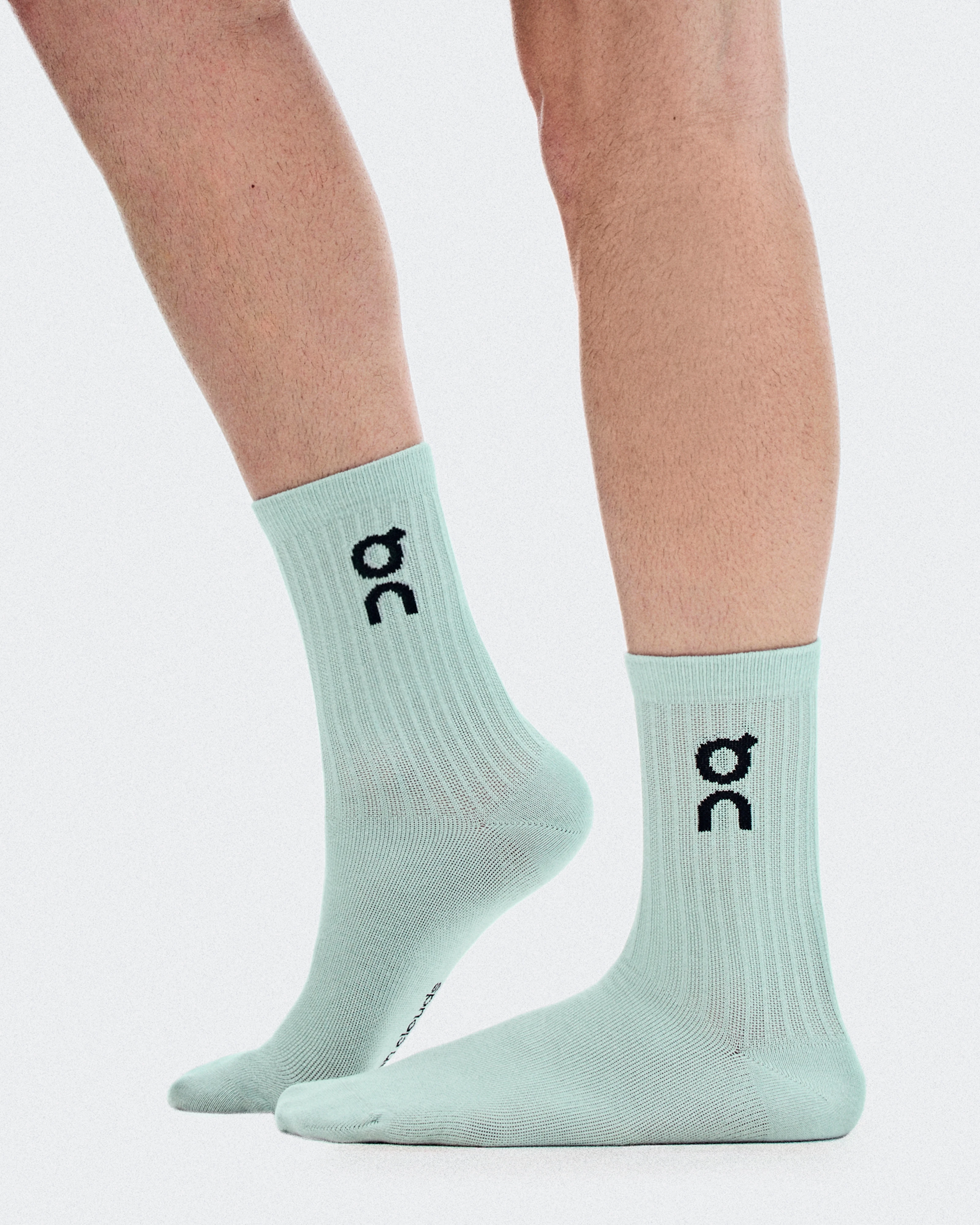 On Logo Sock High 3P Brook & Storm Unisexe Chaussettes