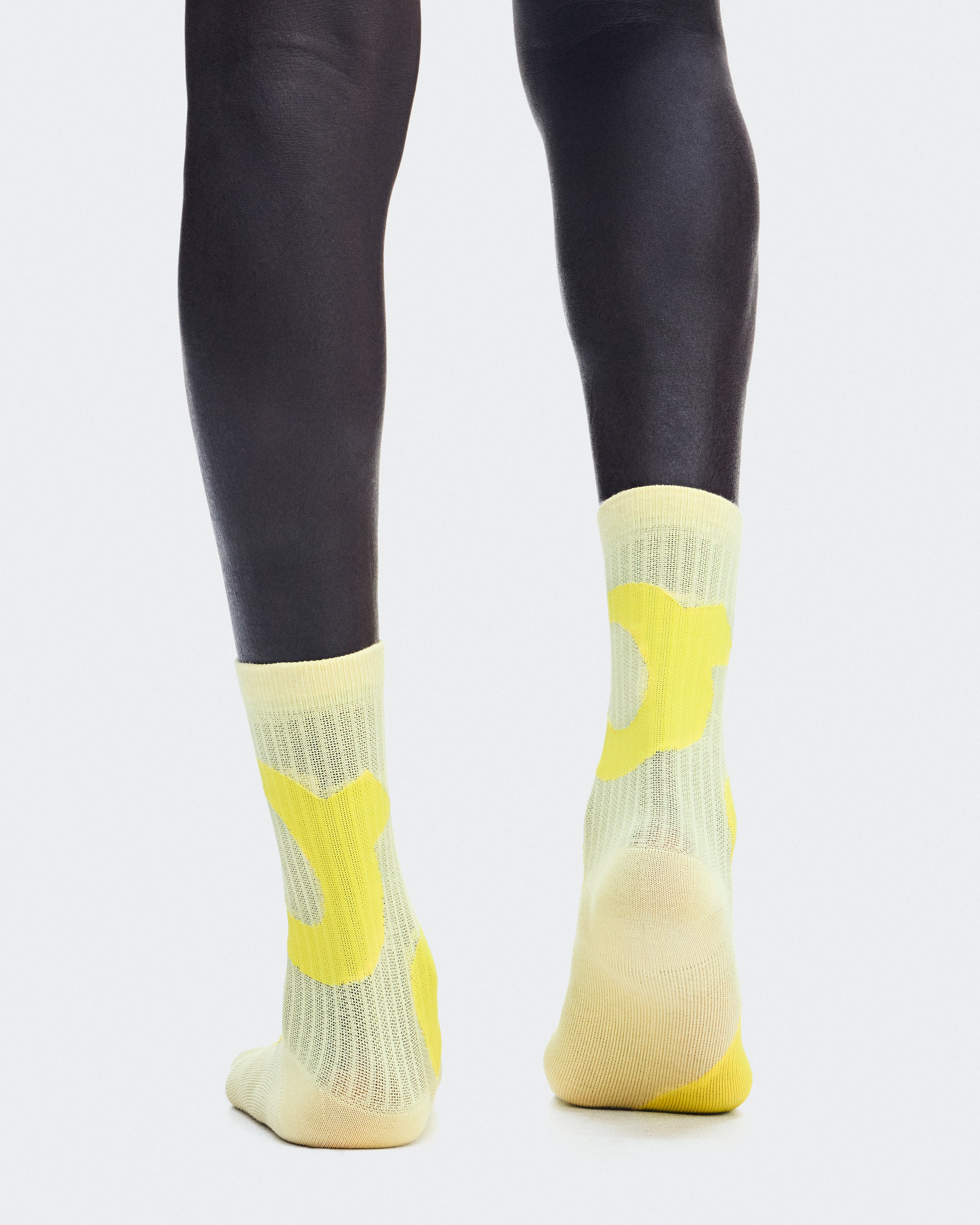 On Liquid Logo Sock High 2P Aconite & Endive Unisexe Chaussettes