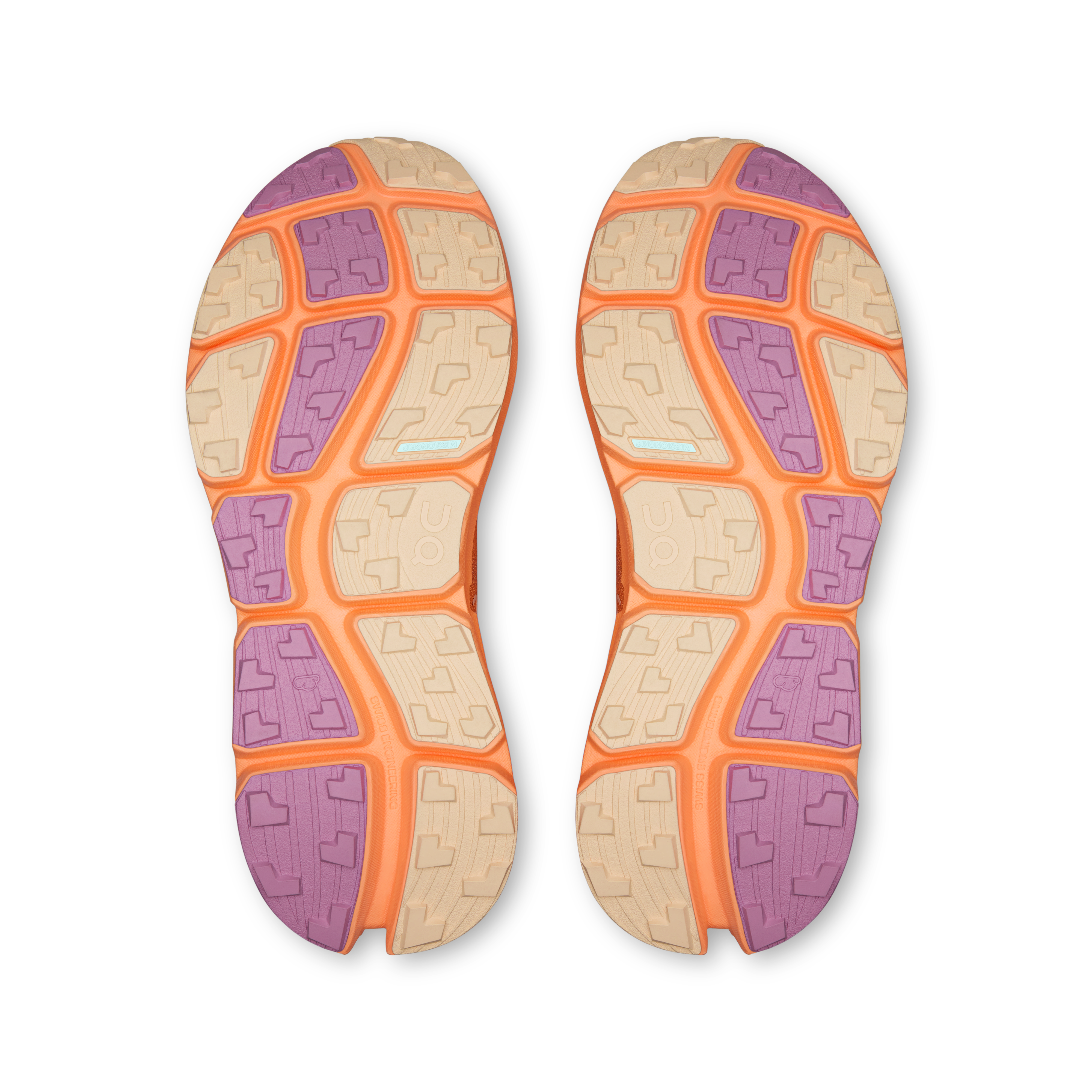 On Cloudsoma Sandstone & Tangerine Femme Running de trail Chaussures