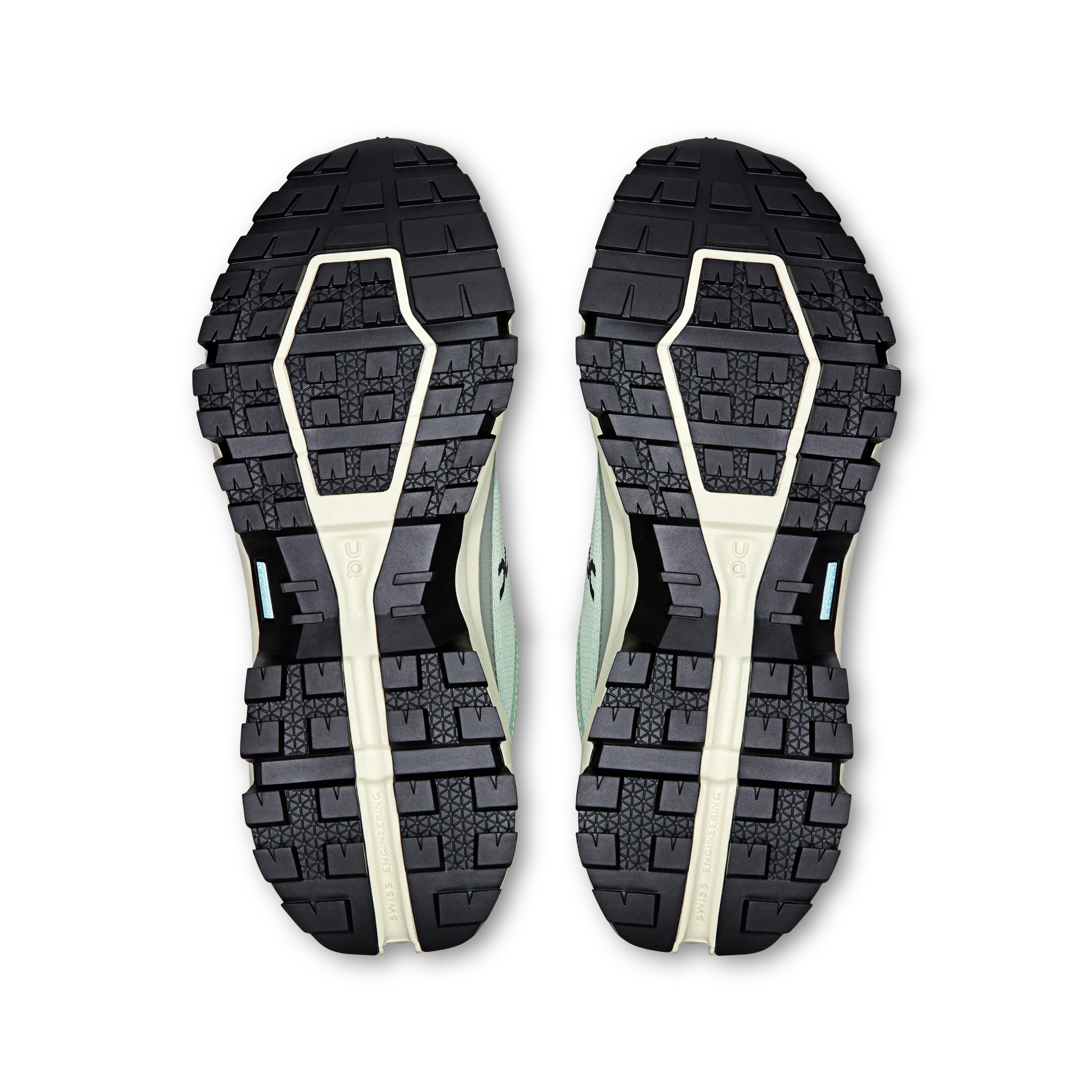 On Cloudrock Low Waterproof Mineral & Aloe Femme Randonnée Chaussures