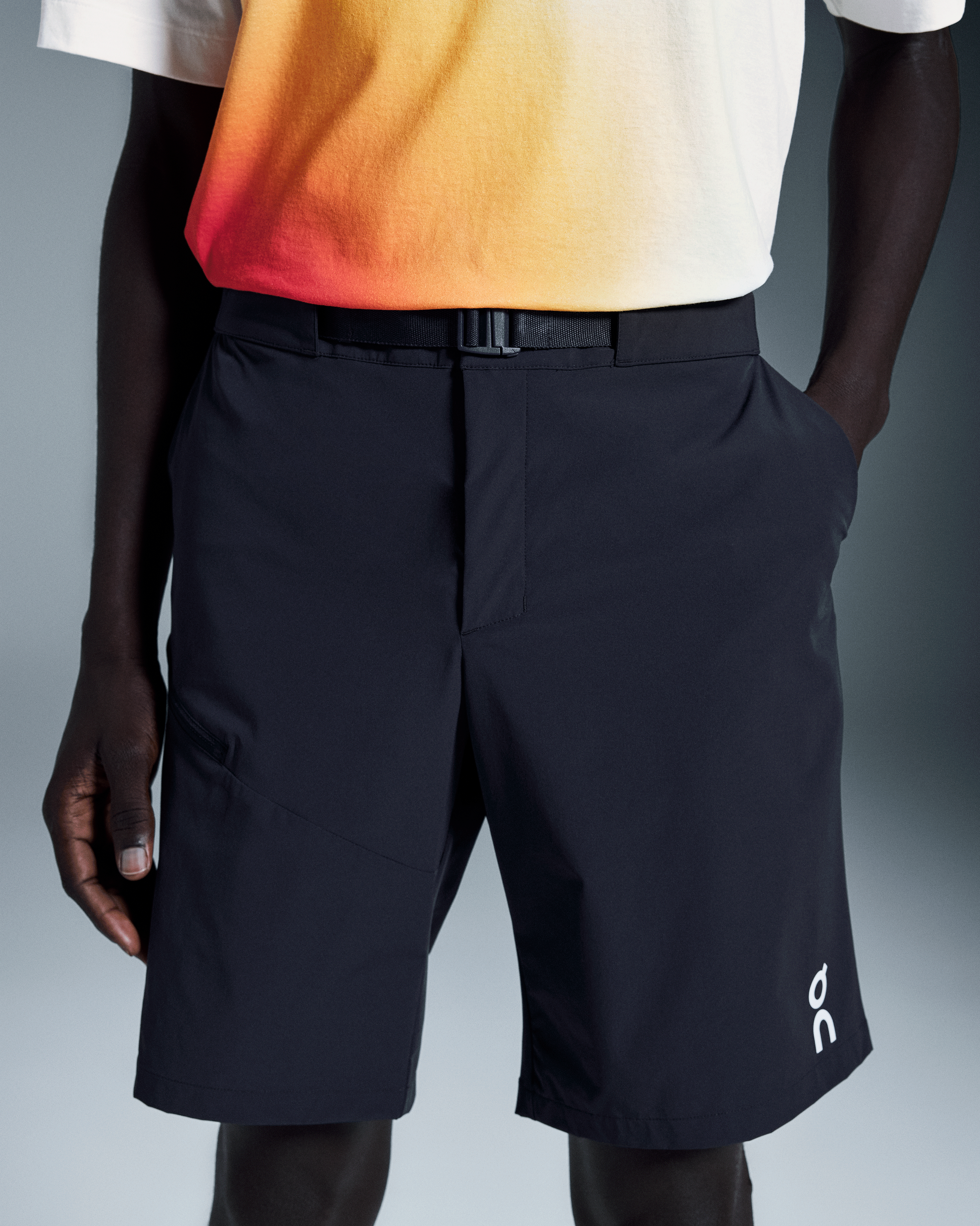 On Swiss Olympic Trek Shorts Ink Homme Shorts