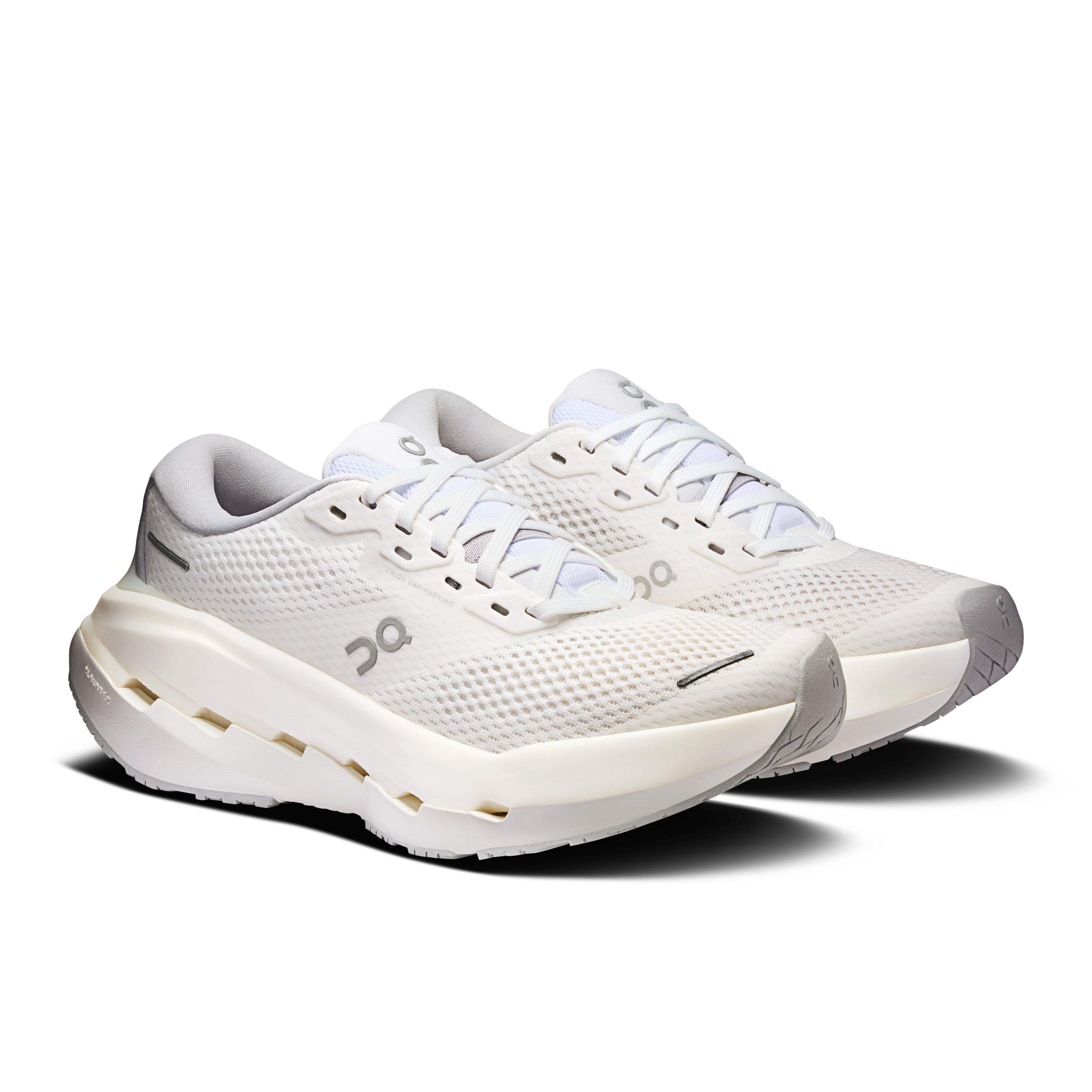 On Cloudrunner 3 Max White & Glacier Femme Running sur route Chaussures