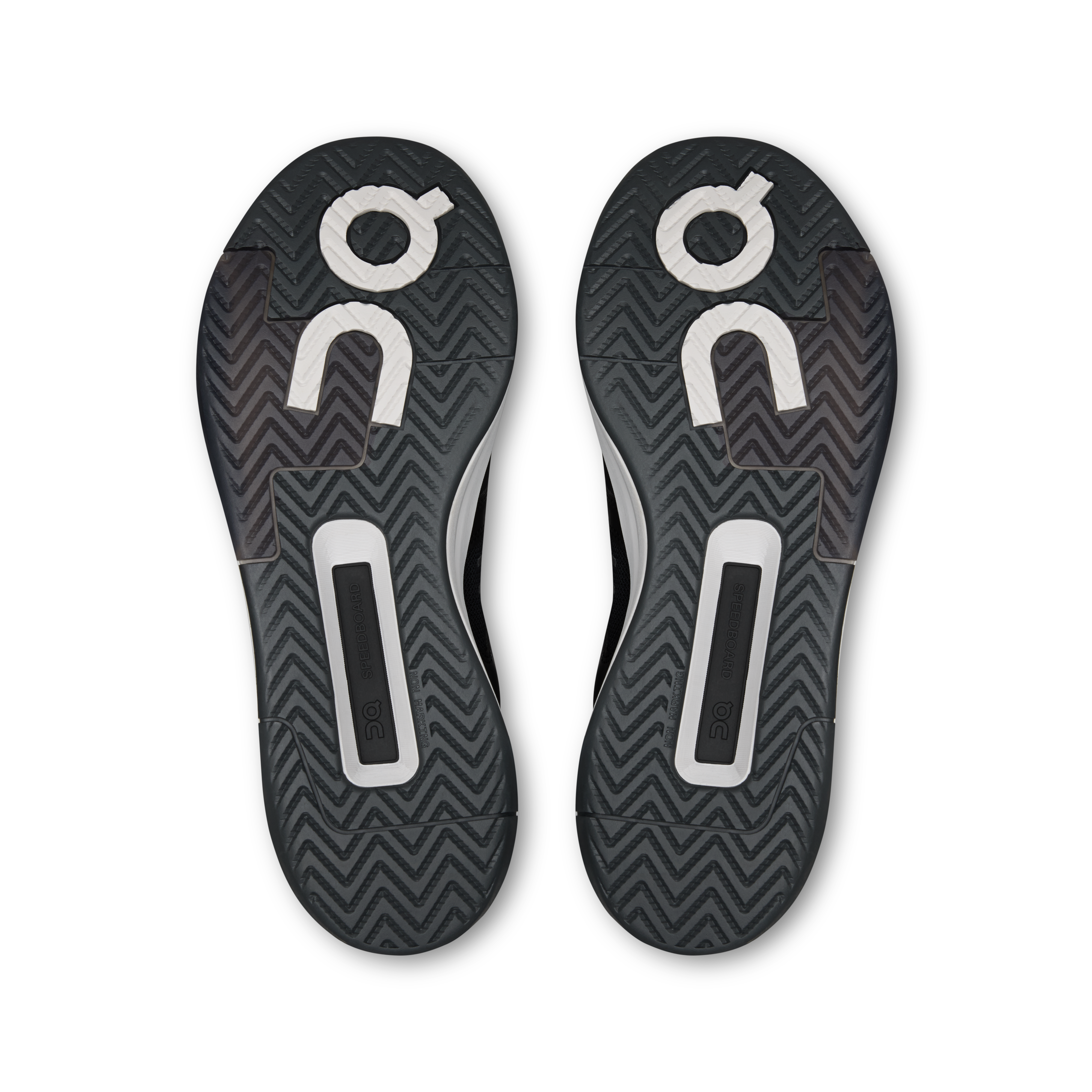 On THE ROGER Clubhouse Pro 2 Black & Eclipse Homme Tennis Chaussures