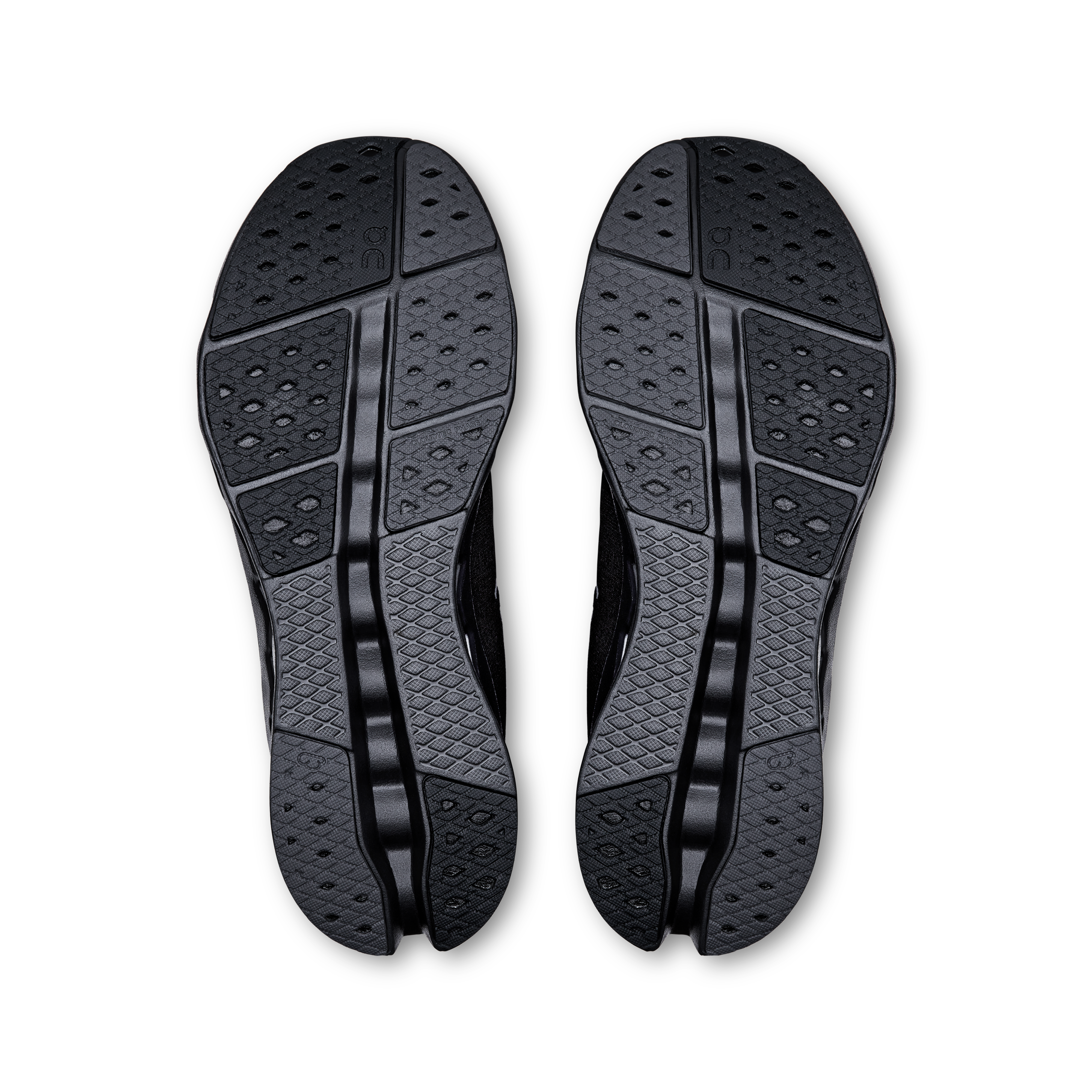 On Cloudsurfer 2 Black & Black Homme Running sur route Chaussures