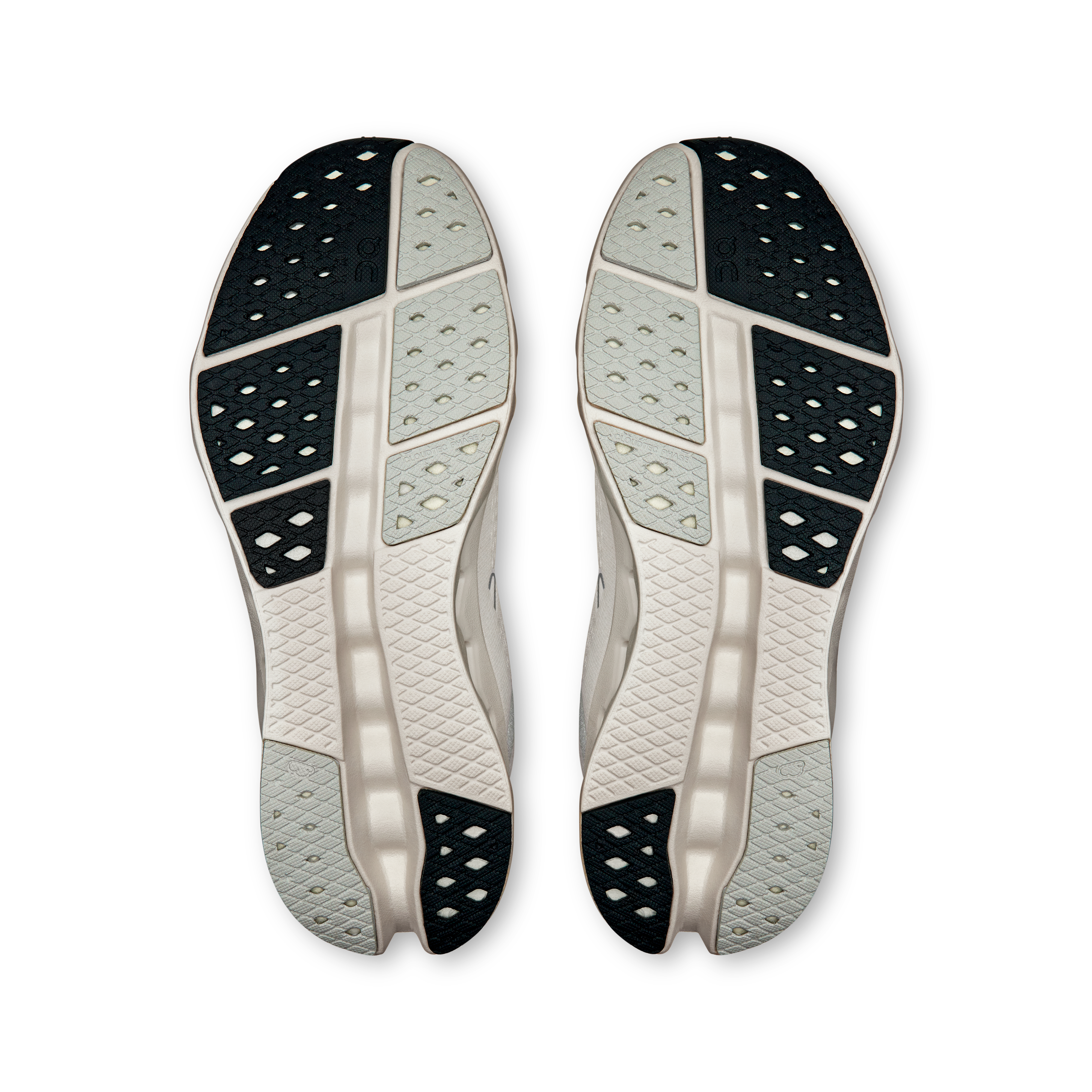 On Cloudsurfer 2 Wide Ivory & Ivory Femme Running sur route Chaussures