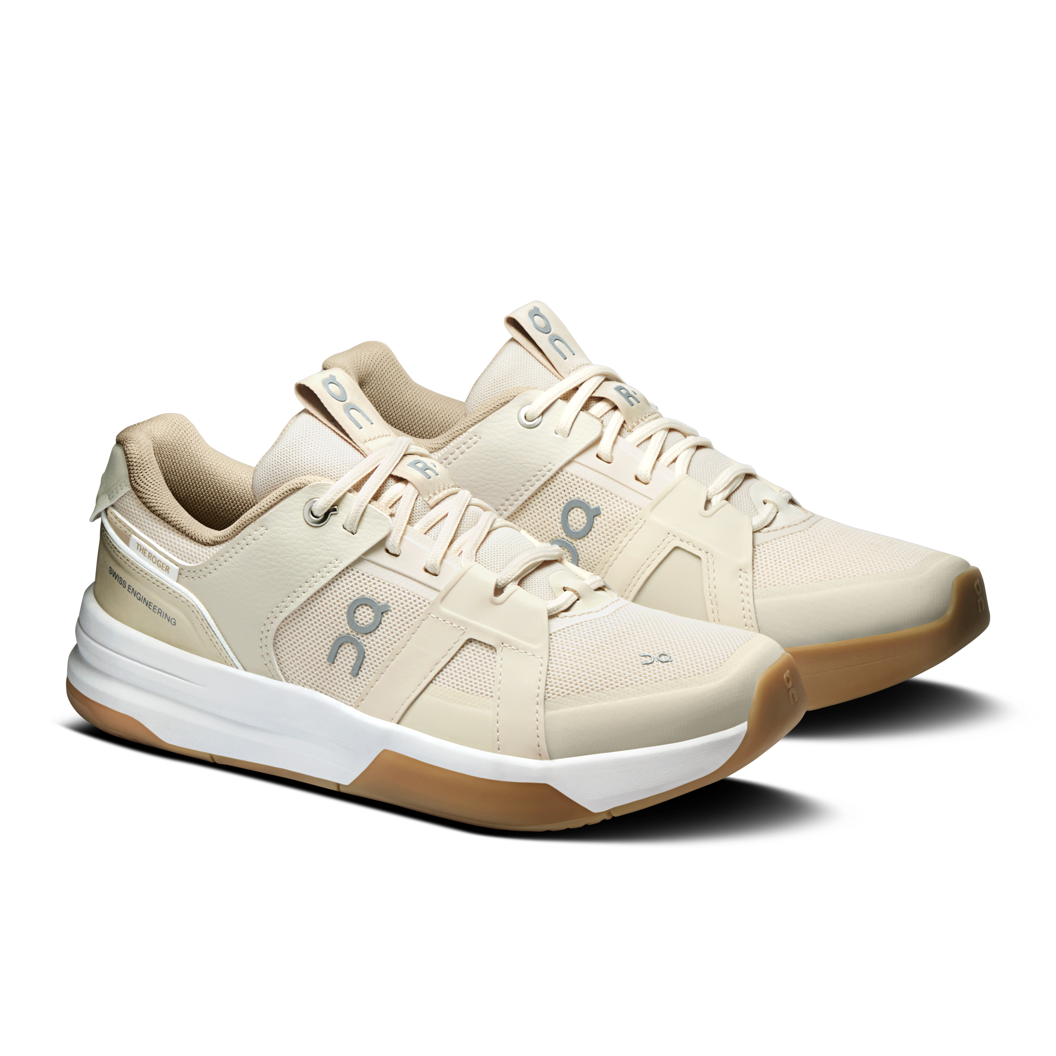 On THE ROGER Clubhouse Pro 2 Grain & Dew Femme Tennis Chaussures