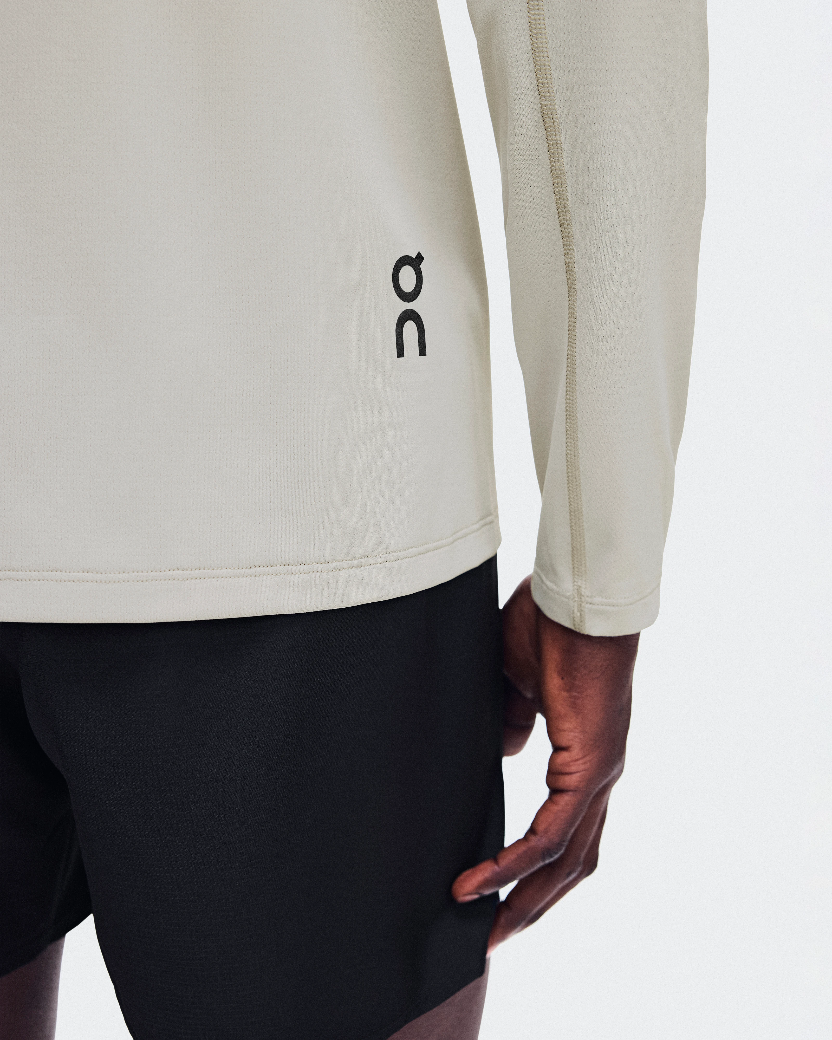 On Trail Long-T Solar Brume Homme Hauts et t-shirts