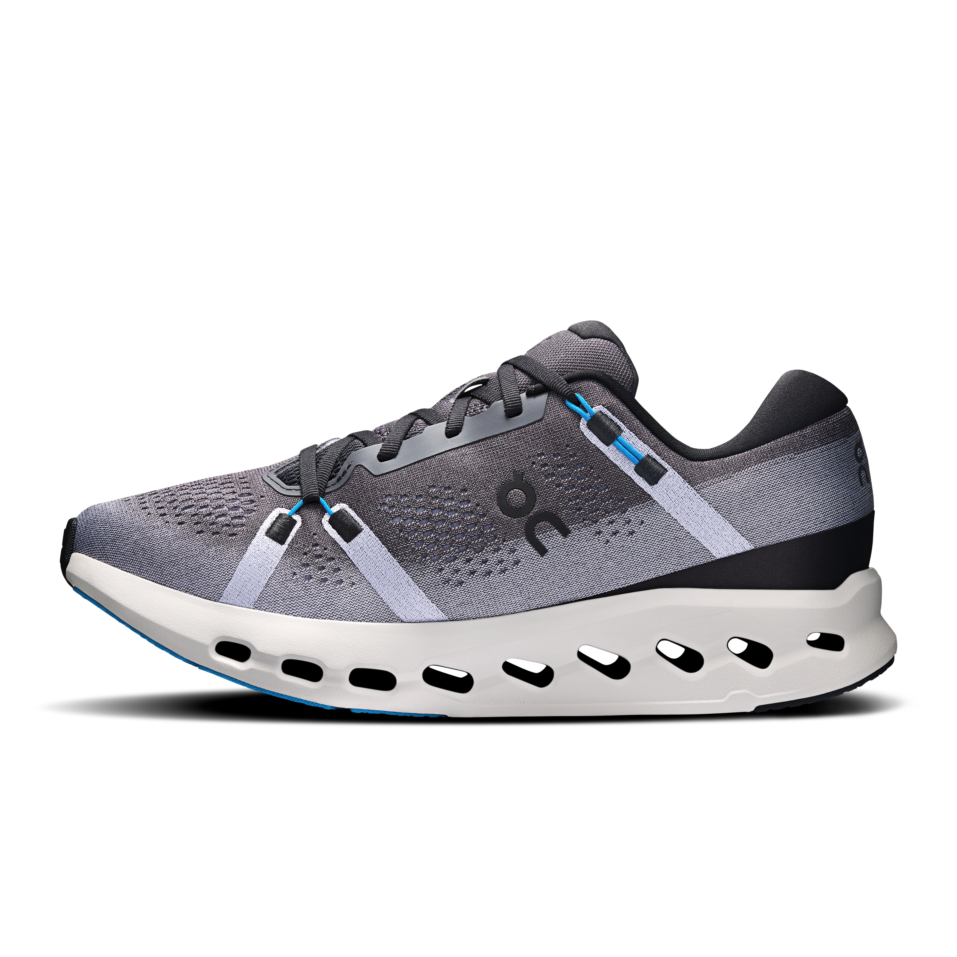 On Cloudsurfer 2 Black & Malibu Homme Running sur route Chaussures