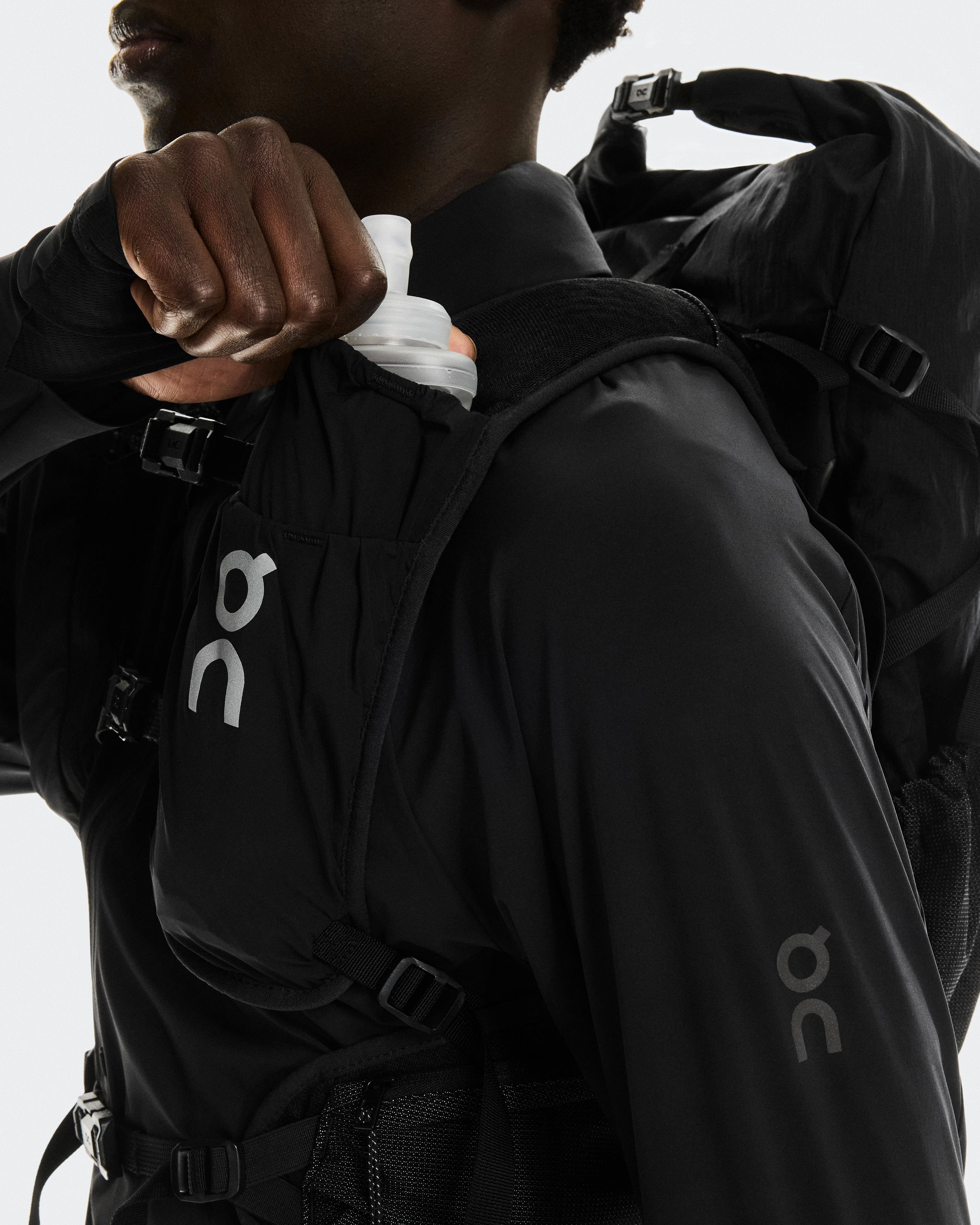 On Trail Pack 20L Black Unisexe Sacs