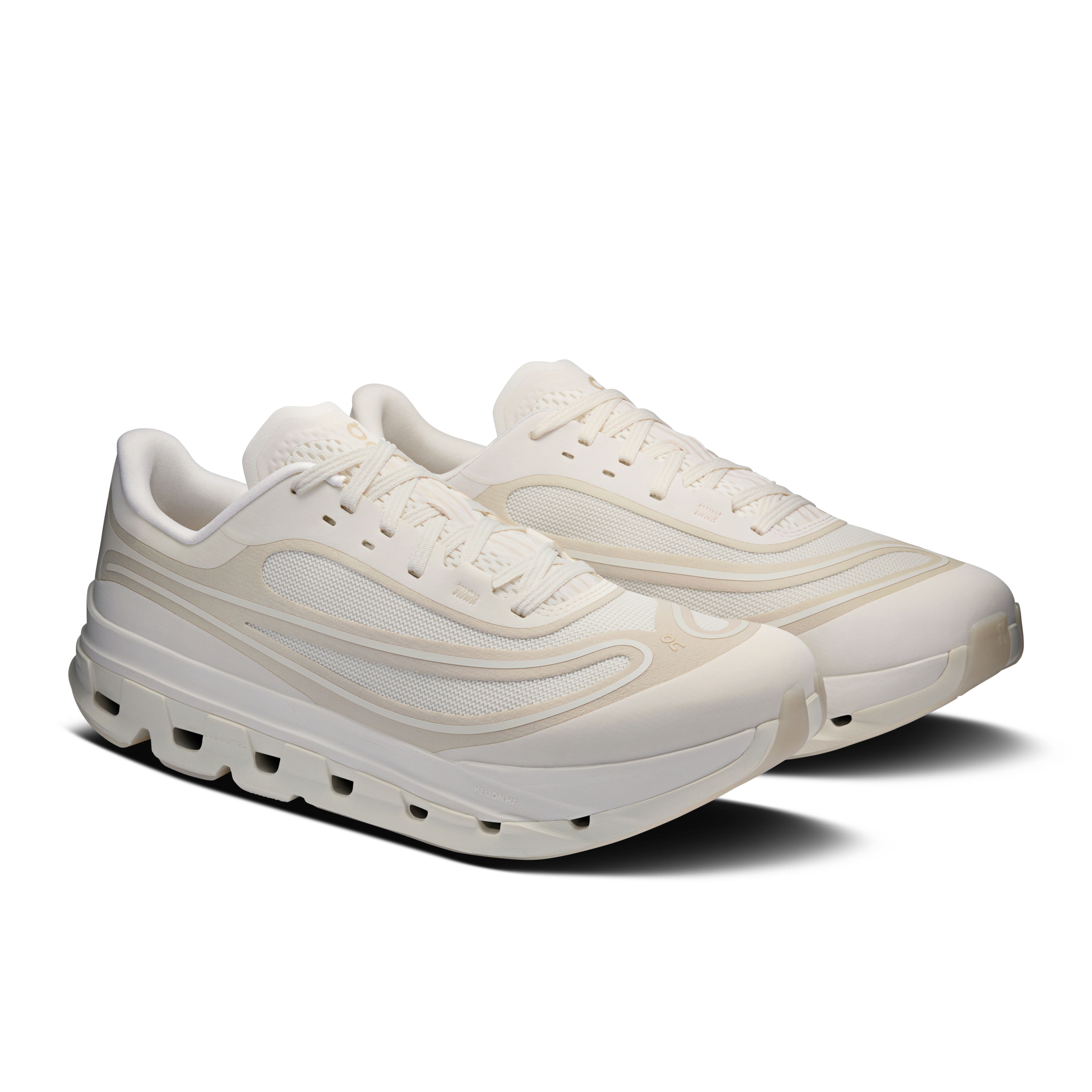 On Cloudflow 5 AD Ivory & Grain Homme Active Life Chaussures