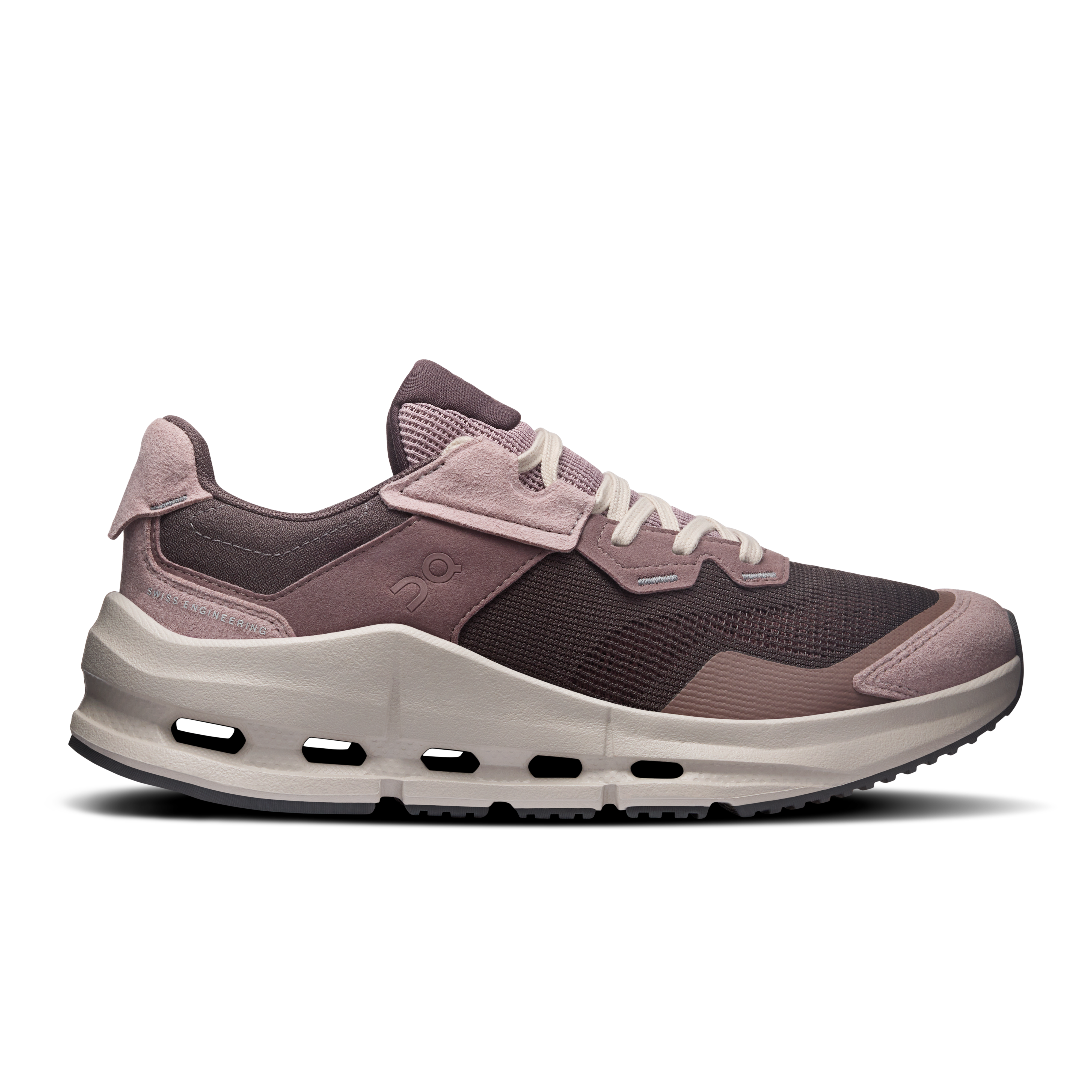 On Cloudnova Rift Pebble & Grape Femme – Quotidien, explorations citadines Chaussures