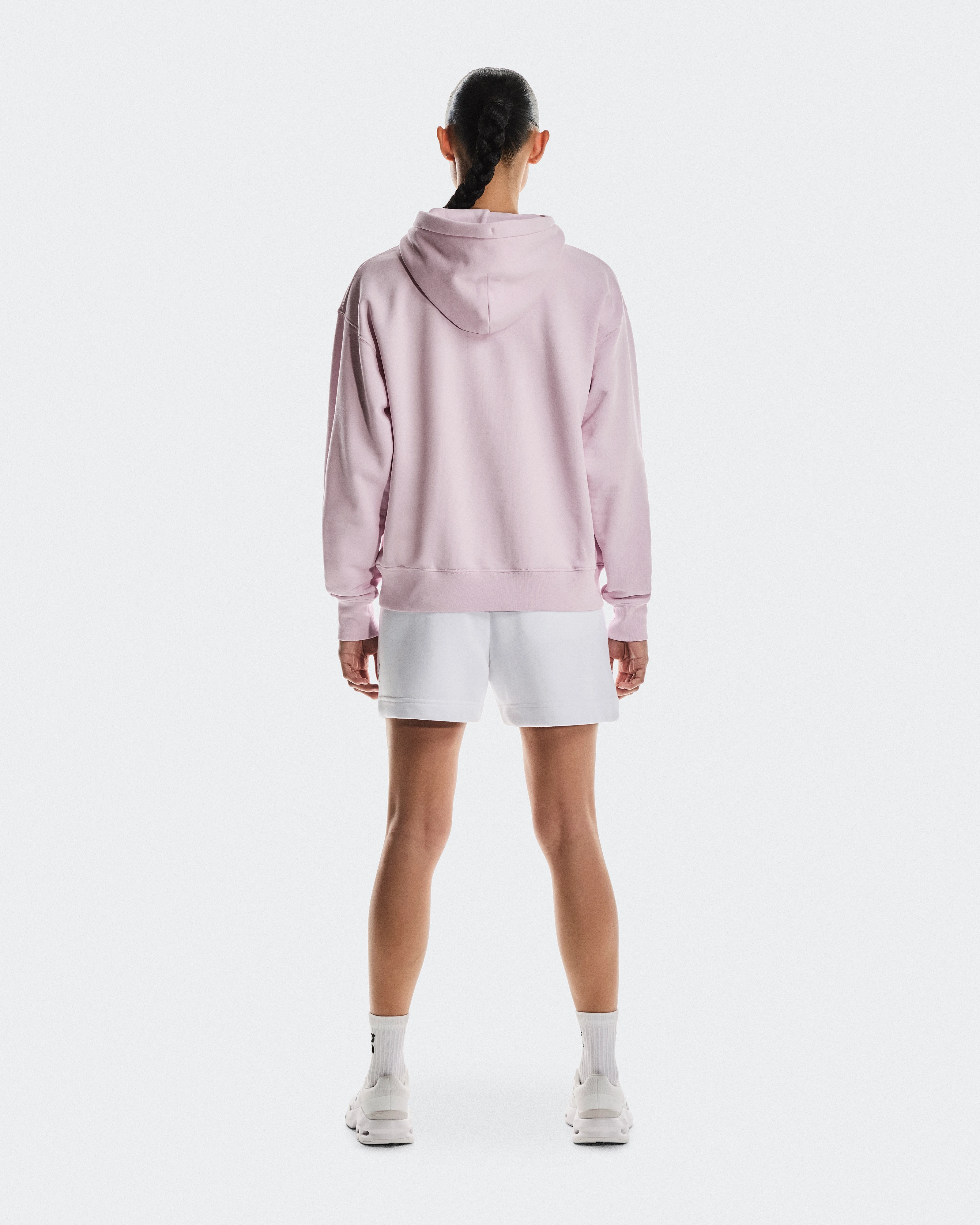 On Club Hoodie Orchid Femme Sweats à capuche et sweats