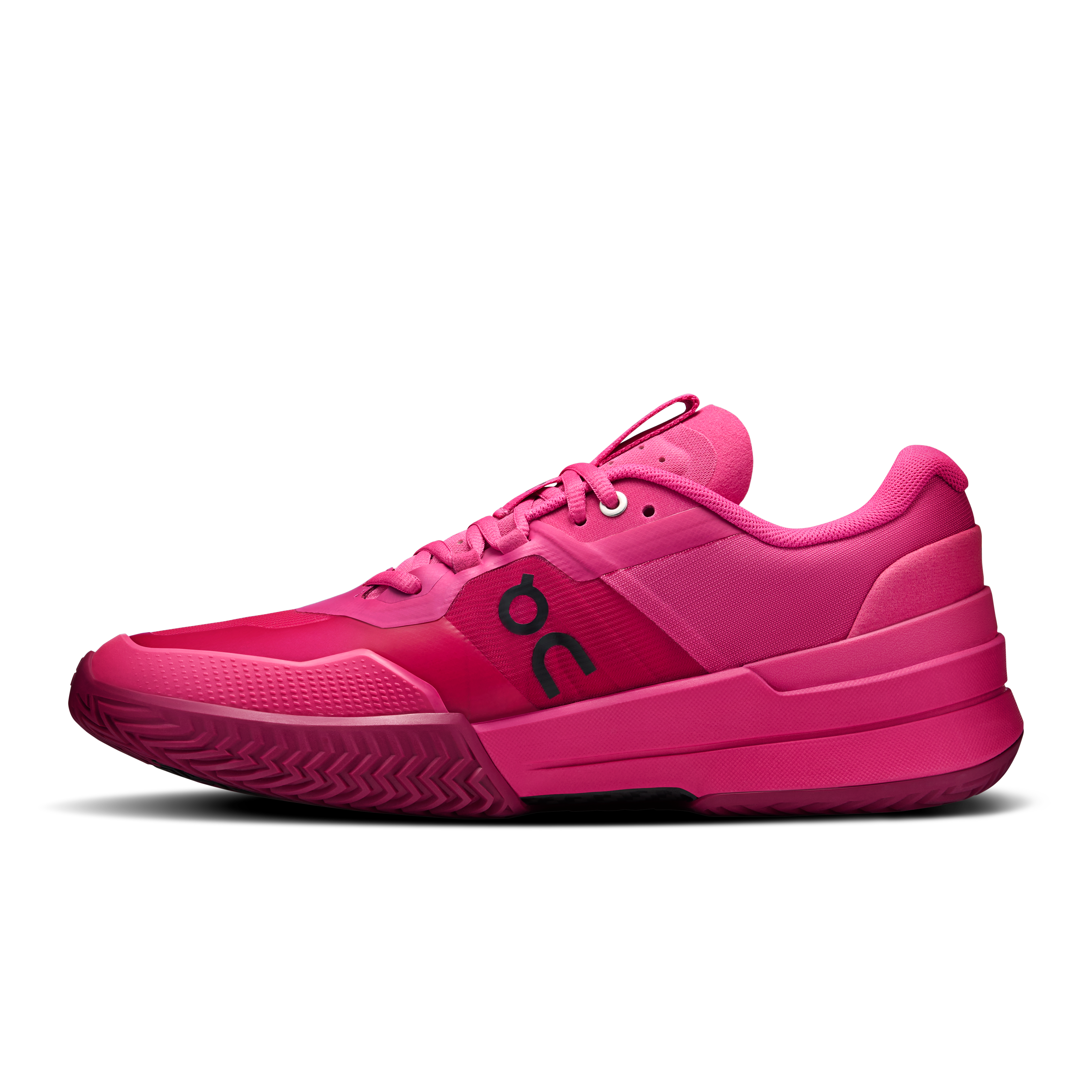 On THE ROGER Pro 2 Pink & Grenadine Homme Tennis Chaussures