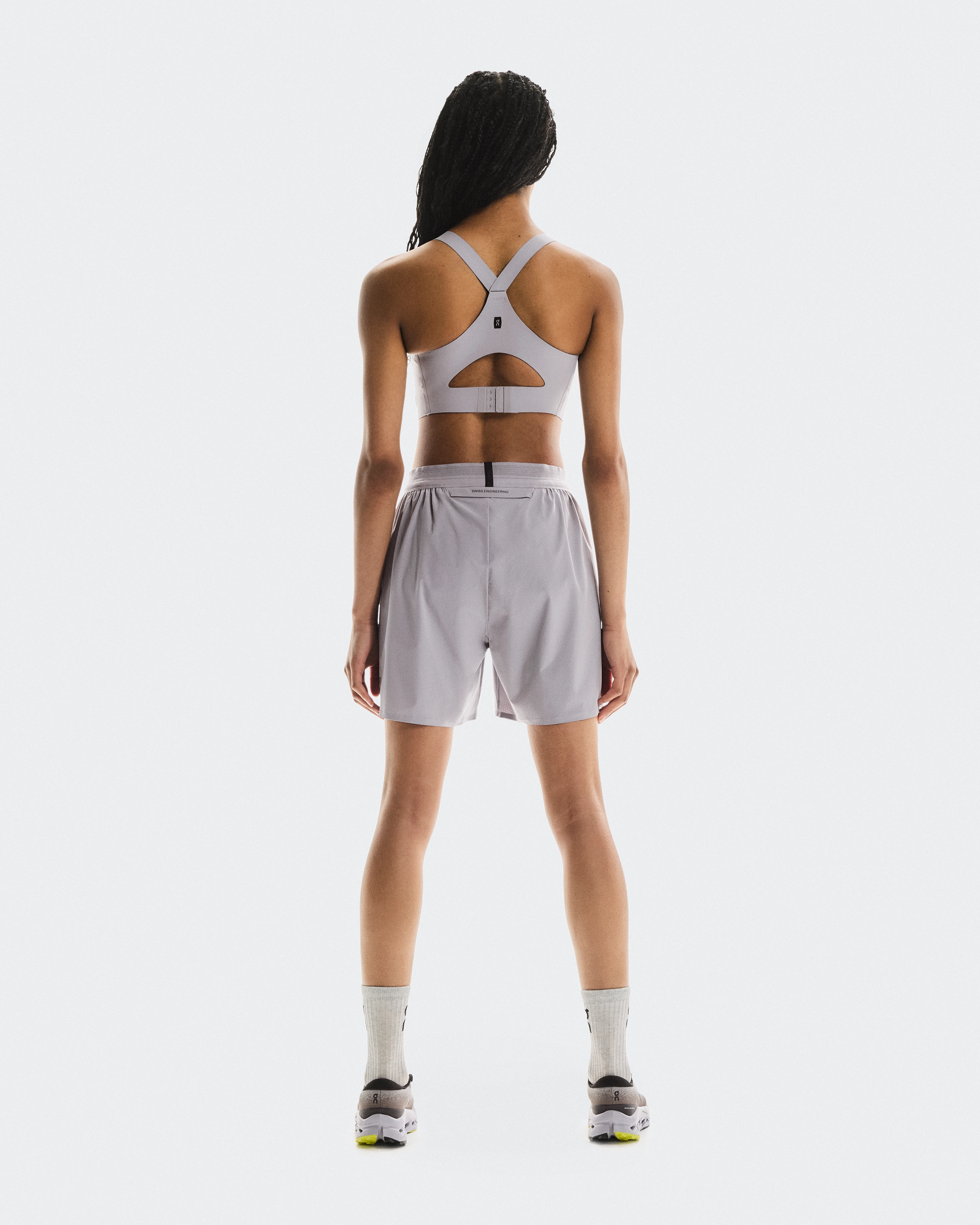 On 5" Performance Shorts Lilac Femme Shorts