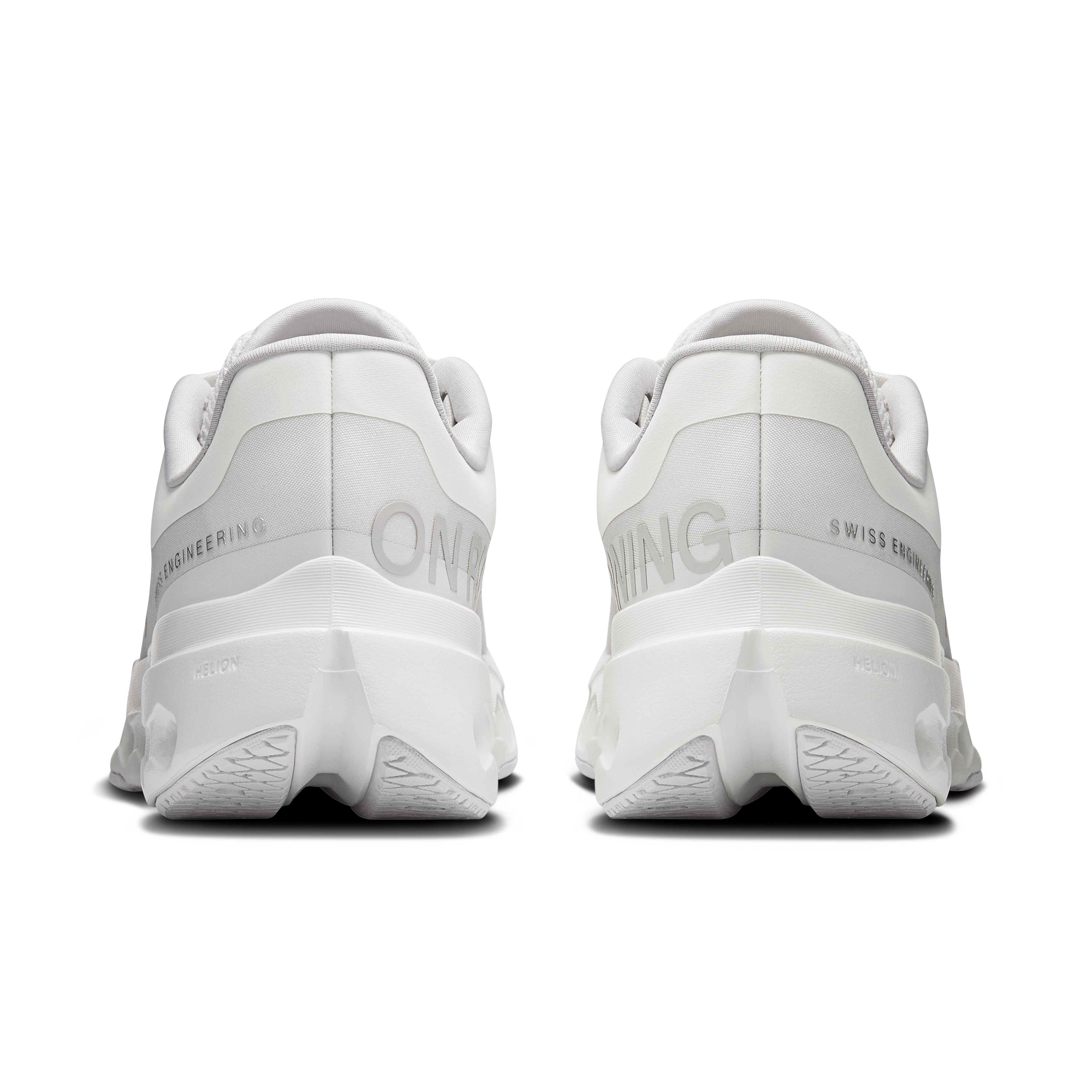 On Cloudsurfer Next White & White Femme Running sur route Chaussures