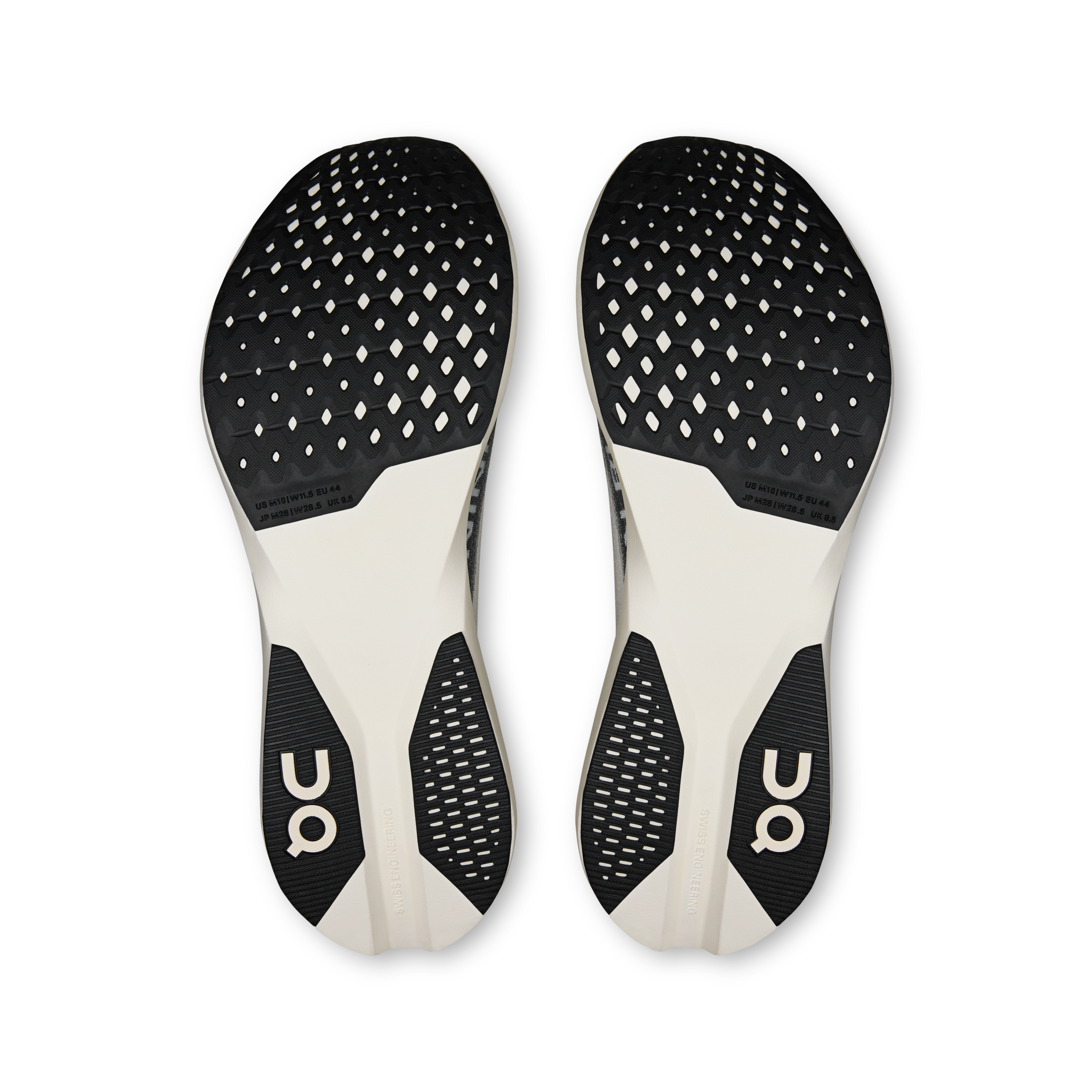 On LightSpray Cloudboom Strike White & Black Unisexe Running sur route Chaussures