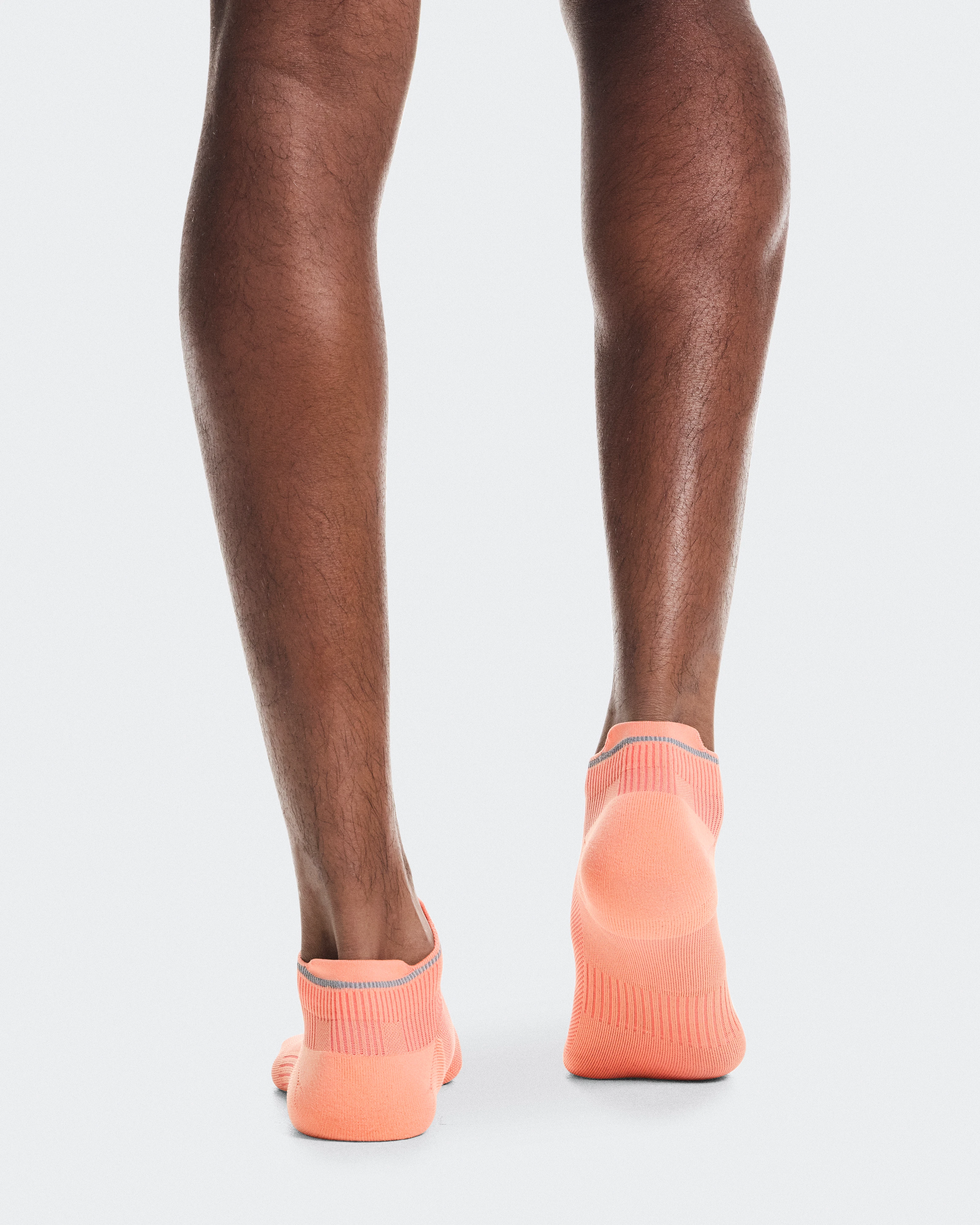 On Elite Run Sock Low Sunstone & Reef Unisexe Chaussettes