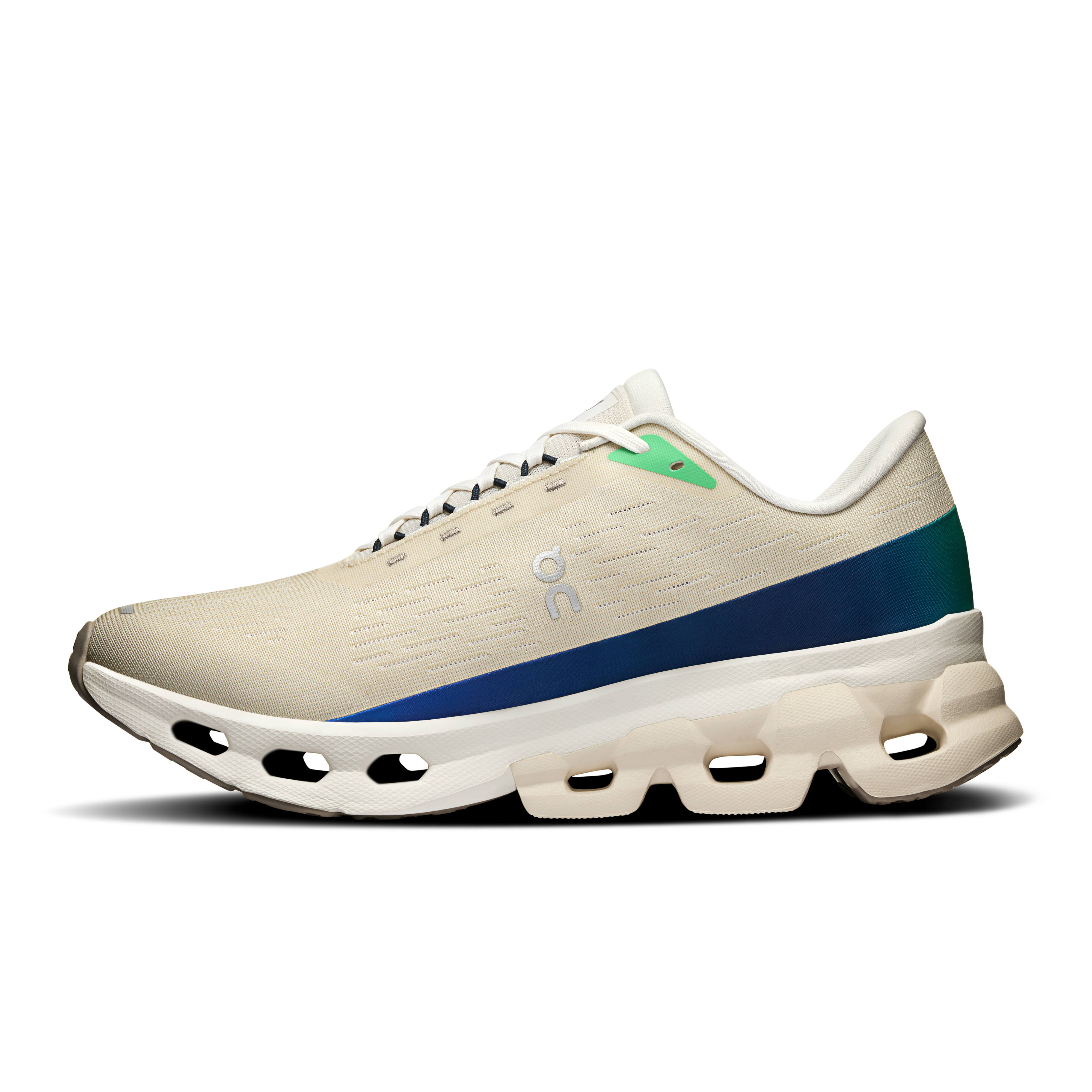 On Cloudspark Cream & Honeydew Femme Running sur route Chaussures