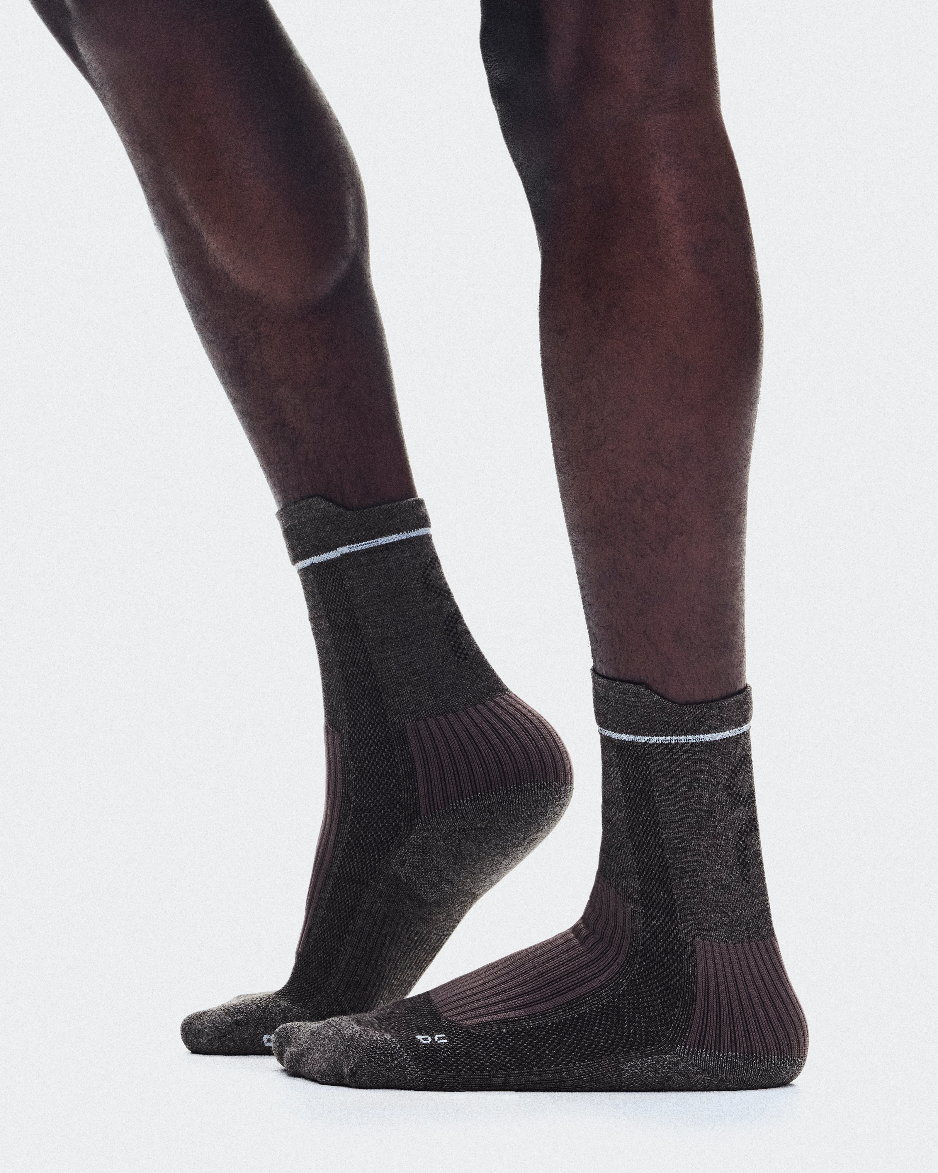 On Merino Ultra Sock Mulberry Unisexe Chaussettes