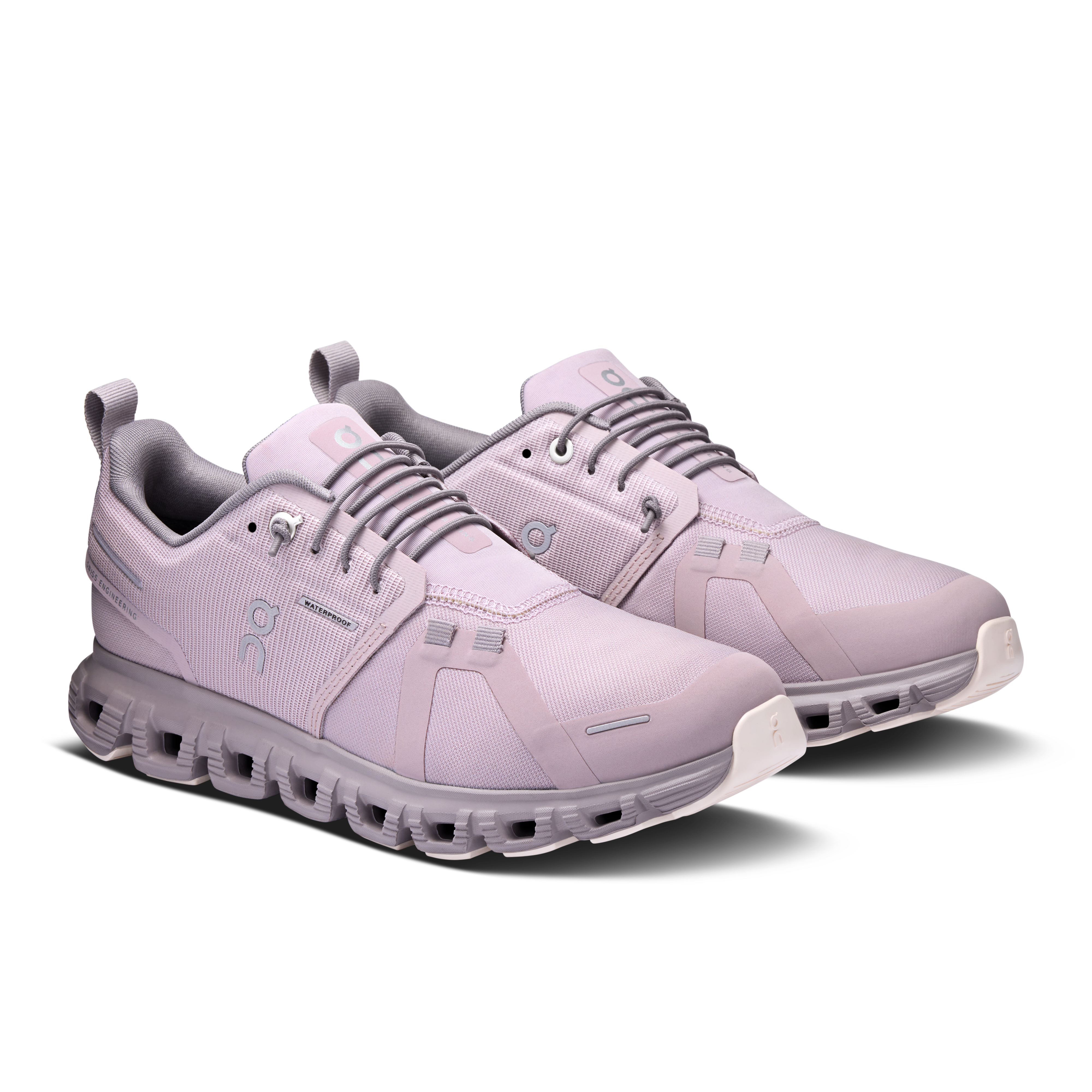 On Cloud 6 Waterproof Mauve & Zinc Femme Active Life Chaussures