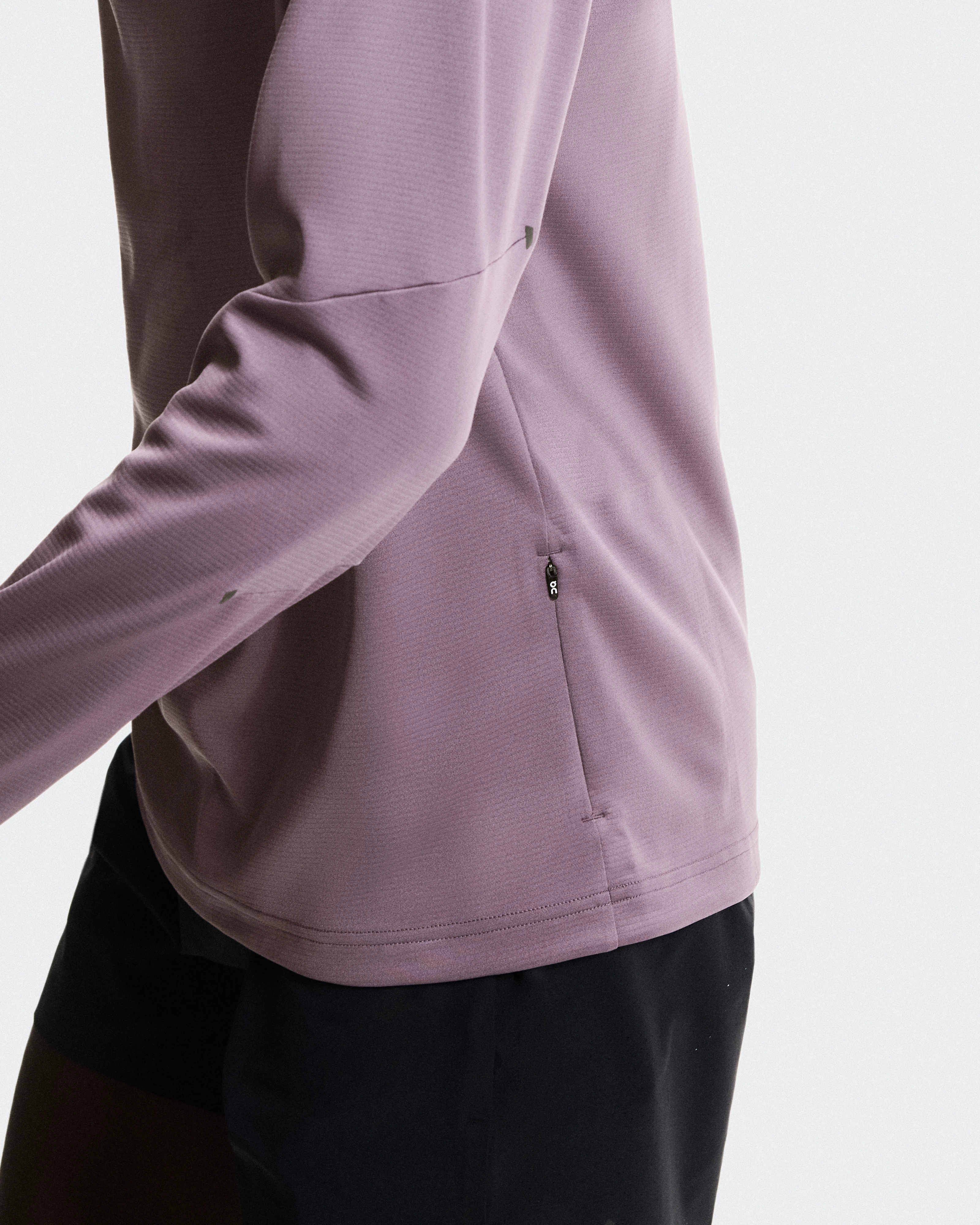 On Climate Shirt Dewberry Homme Sweats à capuche et sweats