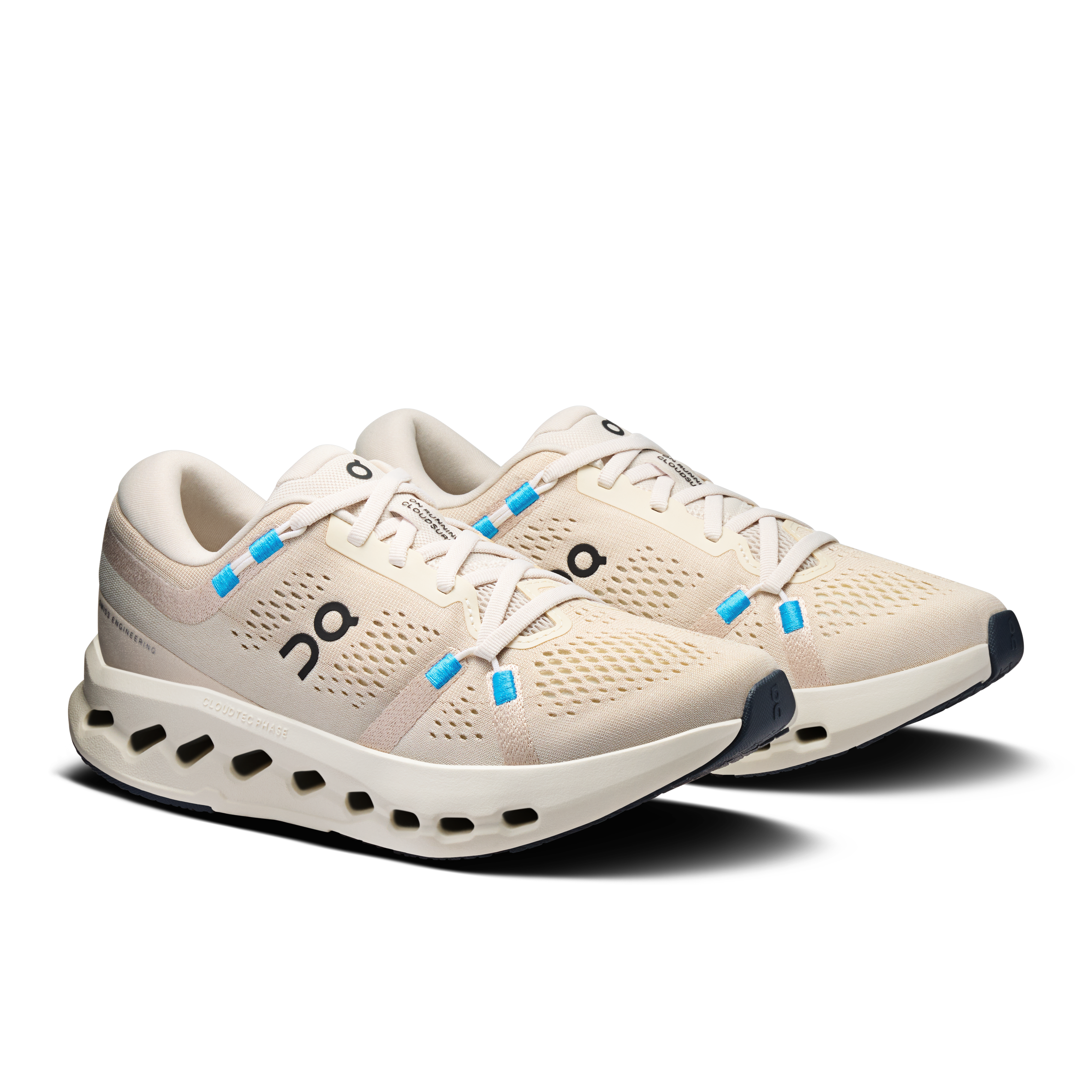 On Cloudsurfer 2 Pearl & Ivory Femme Running sur route Chaussures
