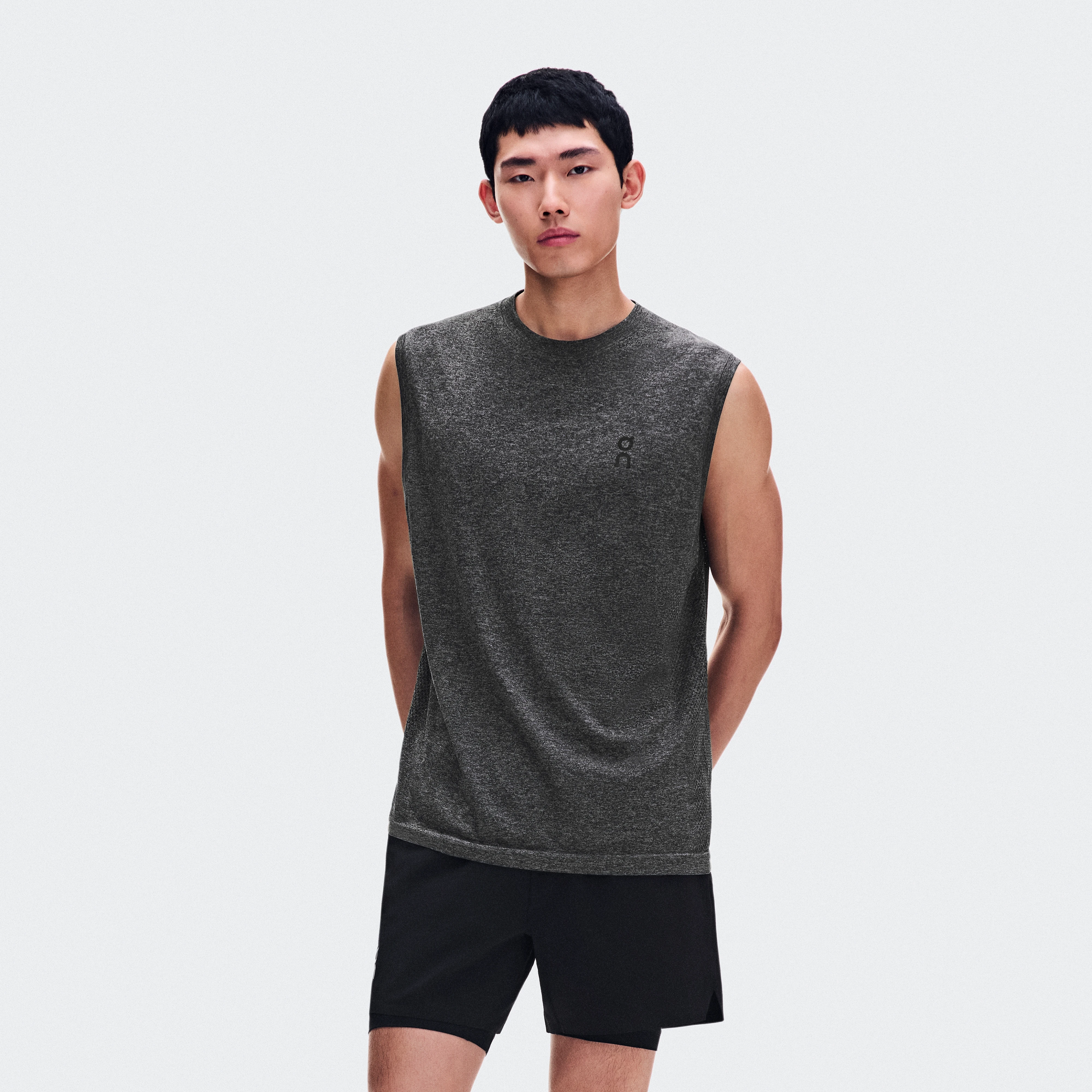 On Train Flex Tank Ember Heather Homme – Training haute intensité Hauts et t-shirts