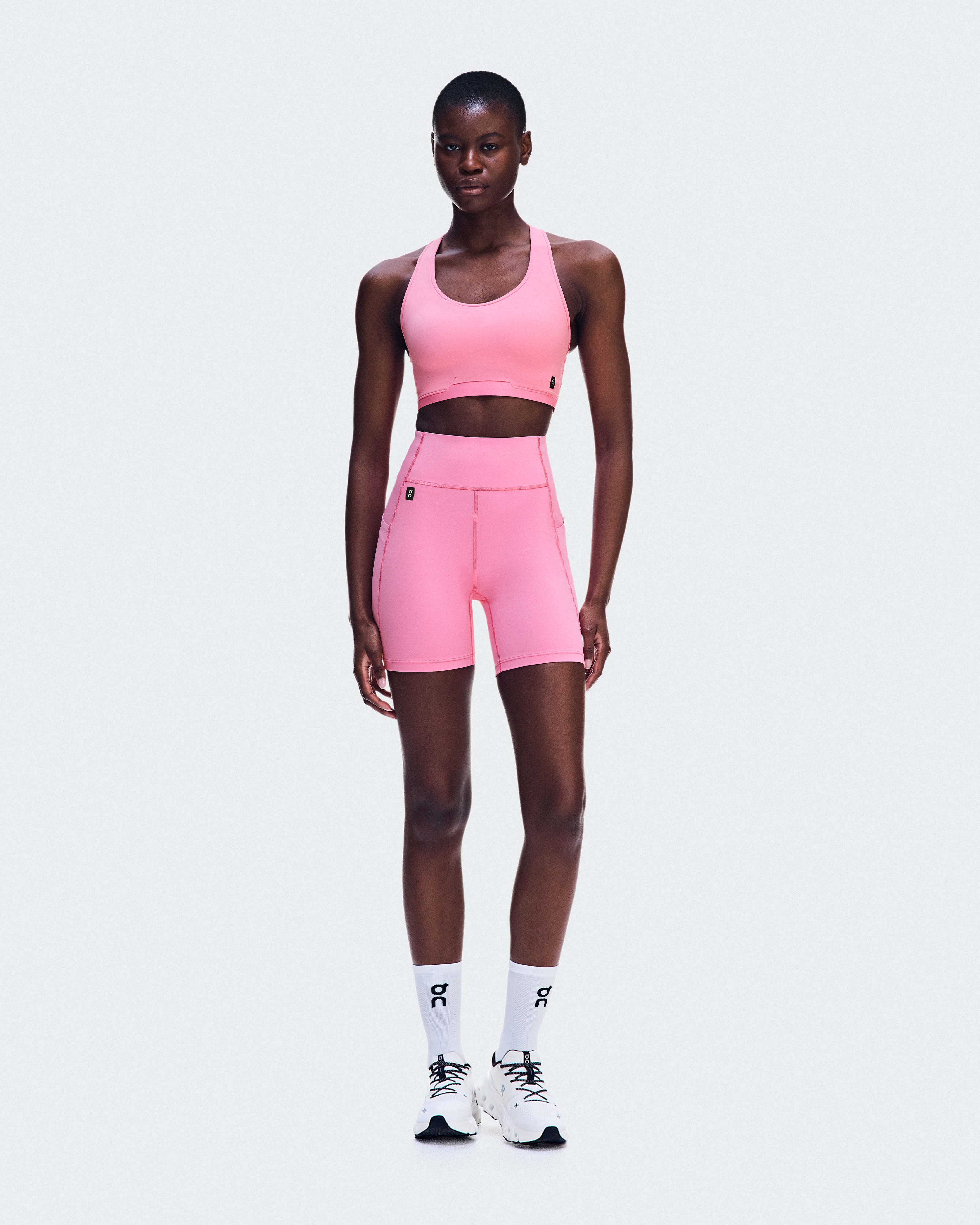 On Train Tights Short 6" Bubblegum Femme Shorts