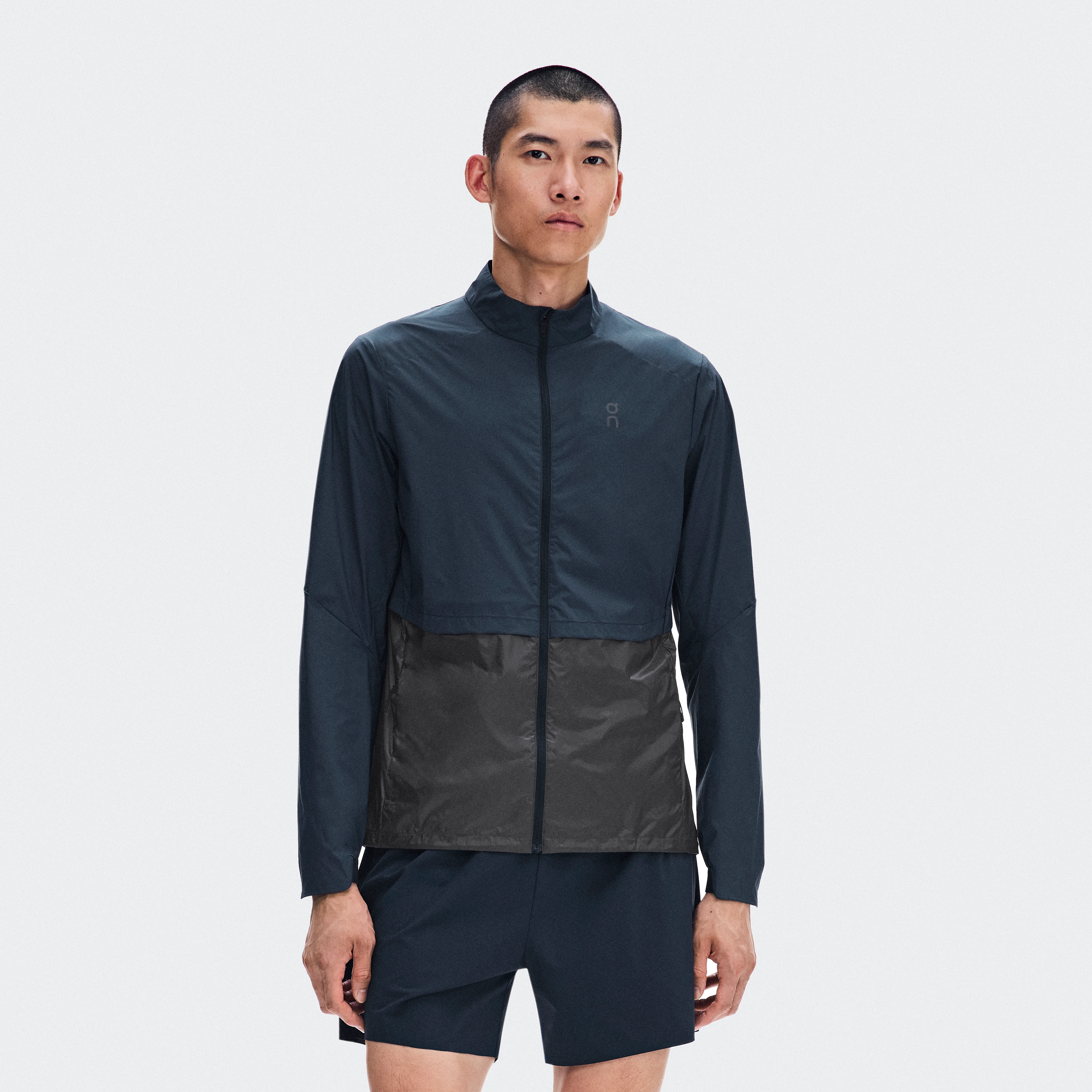 On Weather Jacket Midnight & Eclipse Homme – Running de performance par temps frais, entraînement Vestes