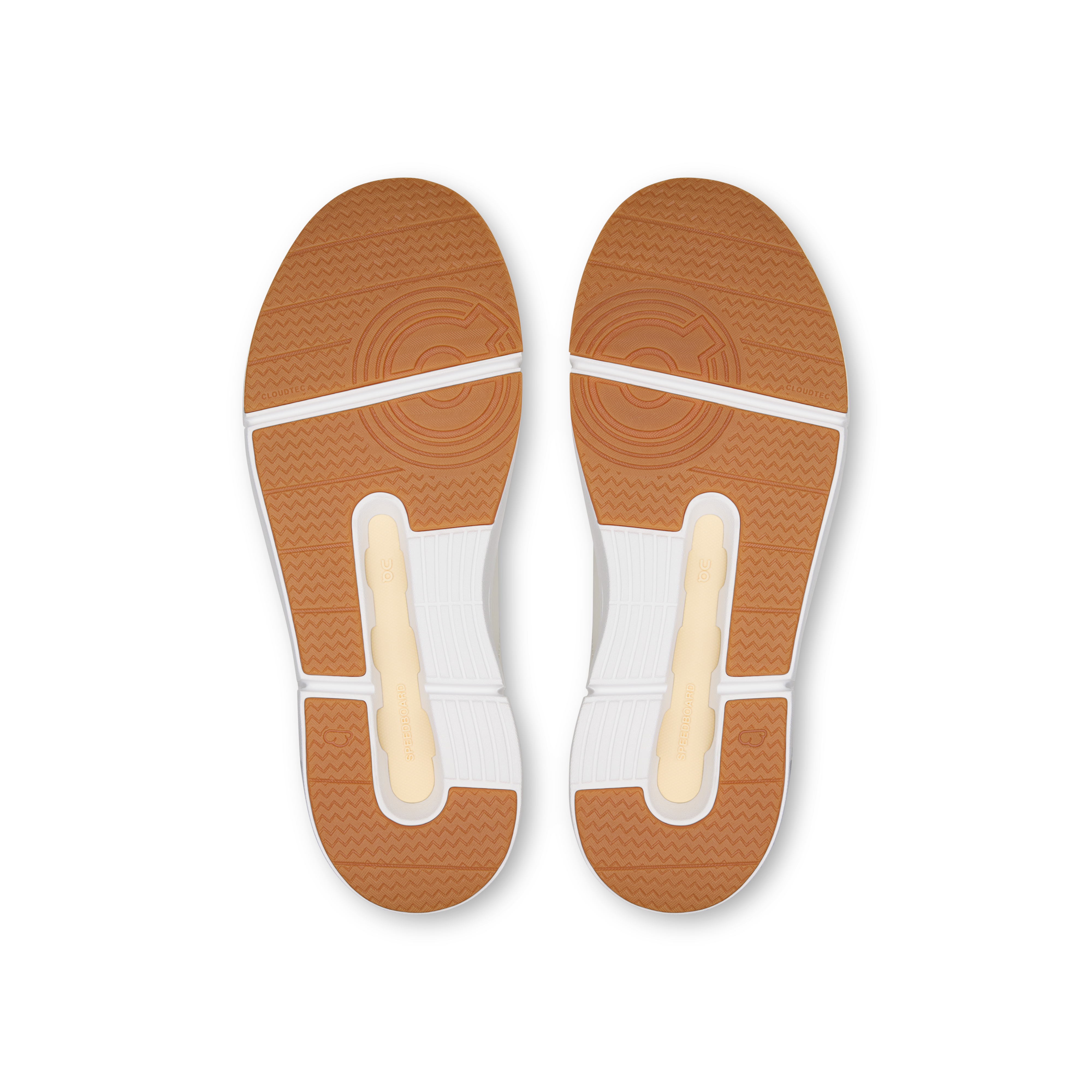 On THE ROGER Youth Ivory & Blonde Ados Tennis Chaussures