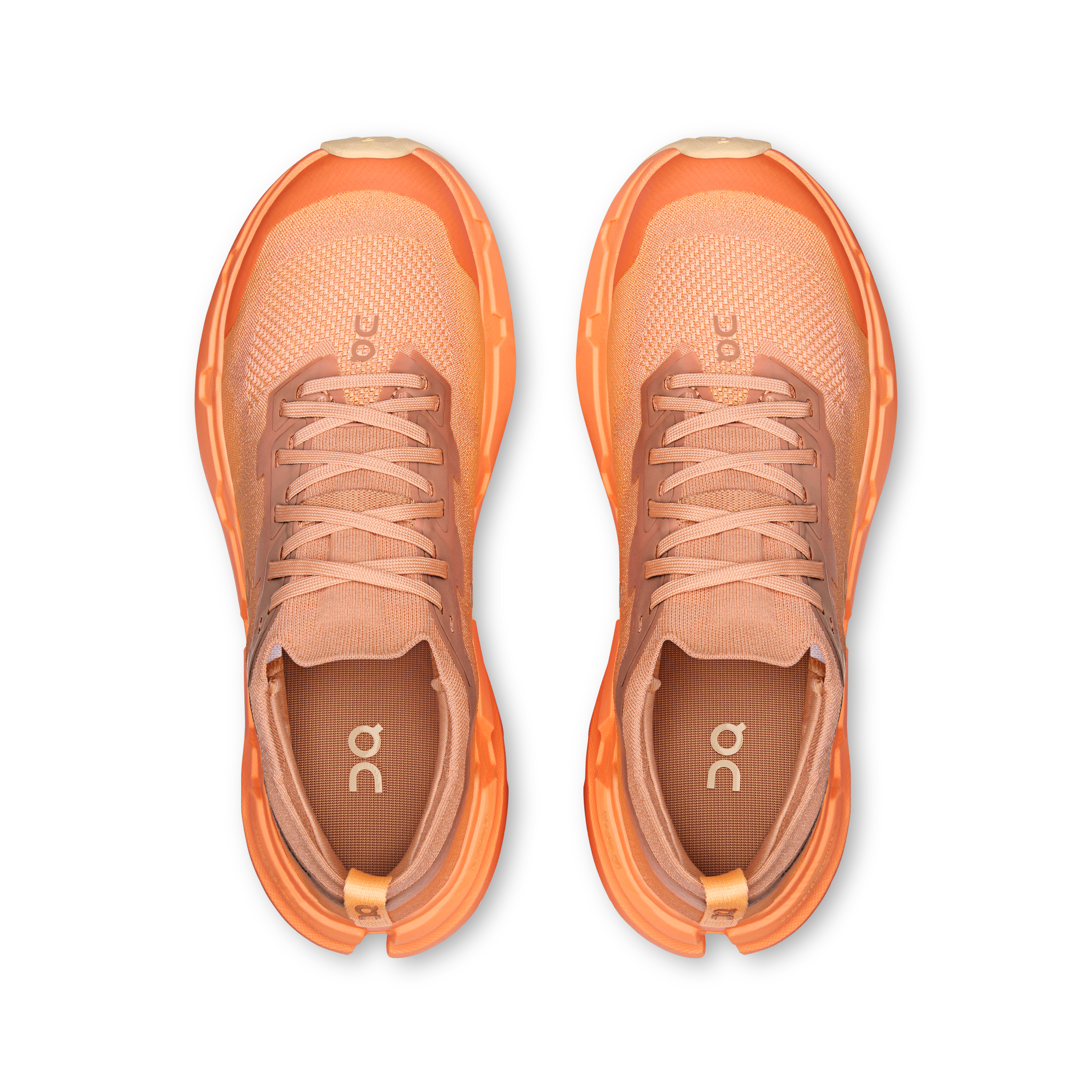 On Cloudsoma Sandstone & Tangerine Femme Running de trail Chaussures