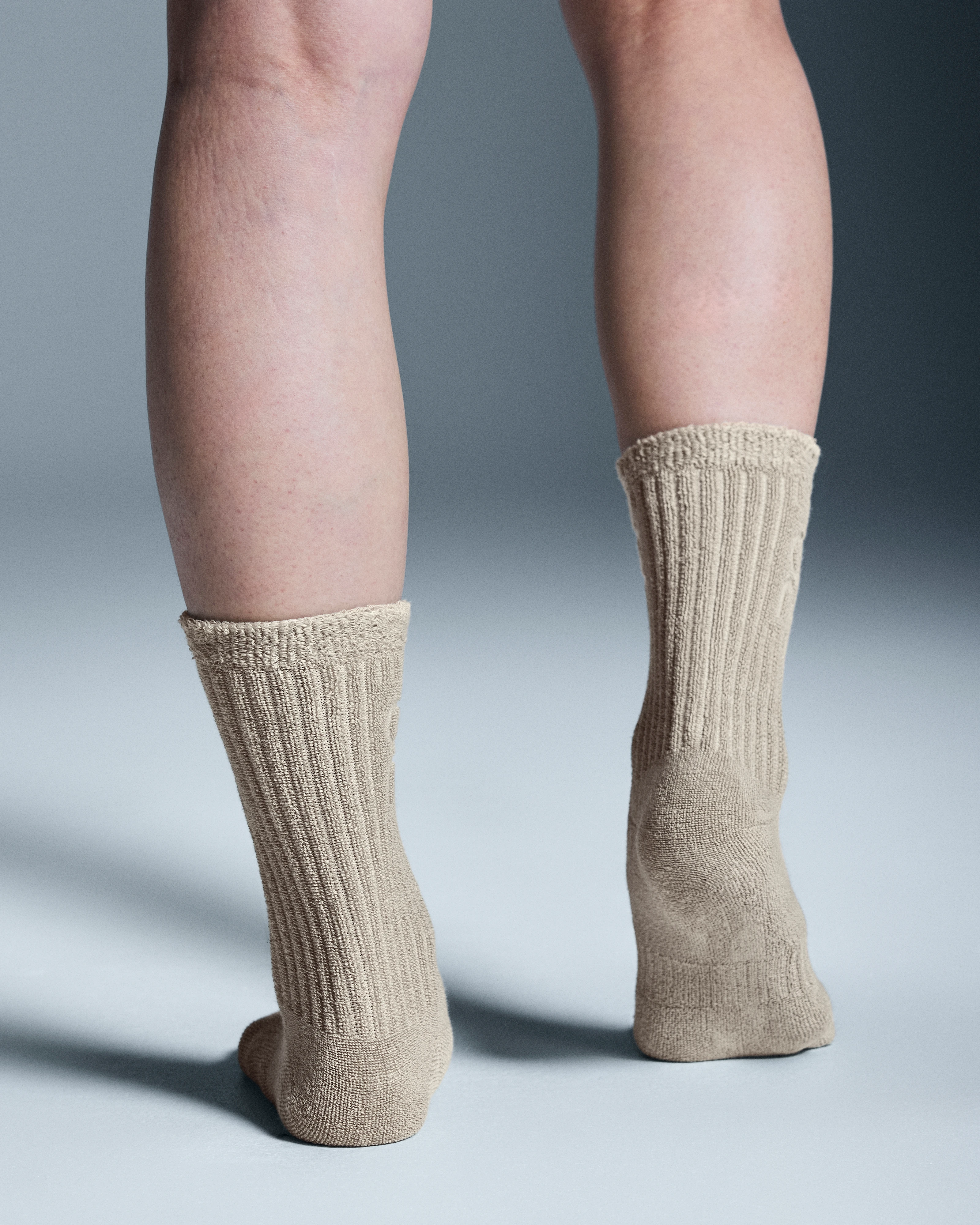 On Terry Sock High Desert Unisexe Chaussettes