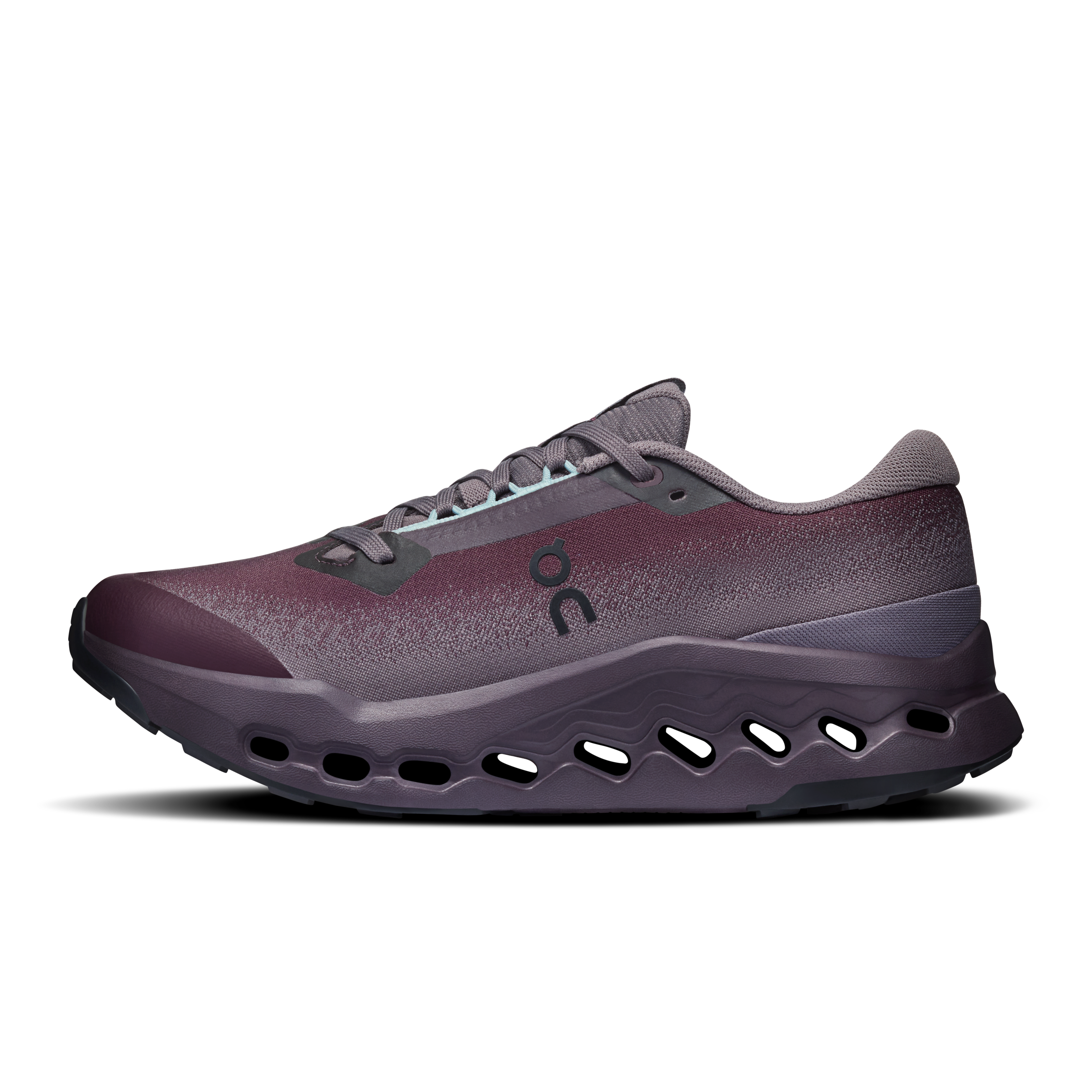 On Cloudsurfer Trail 2 Waterproof Urchin & Pebble Femme Running de trail Chaussures