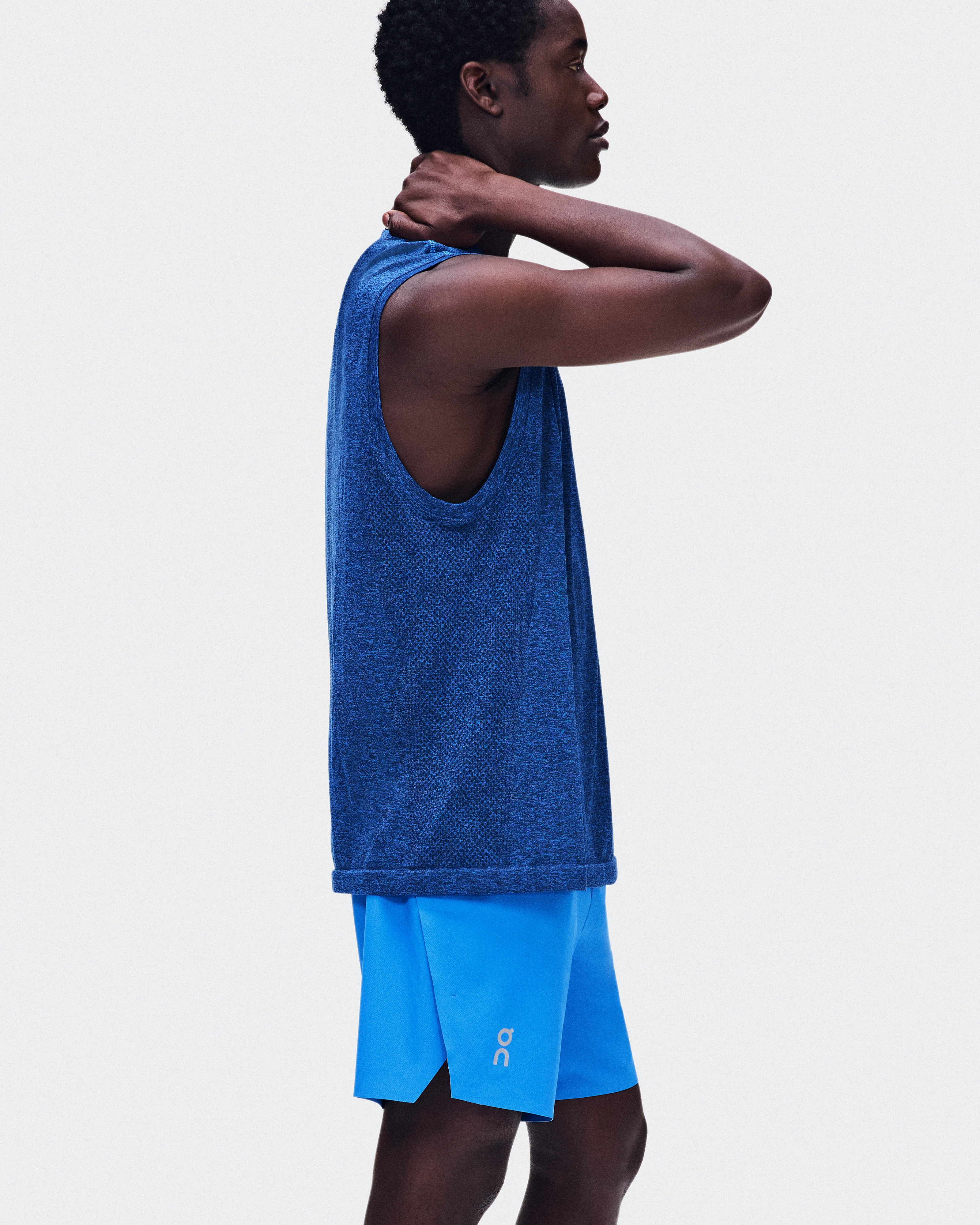 On Train Flex Tank Jay Heather Homme Hauts et t-shirts