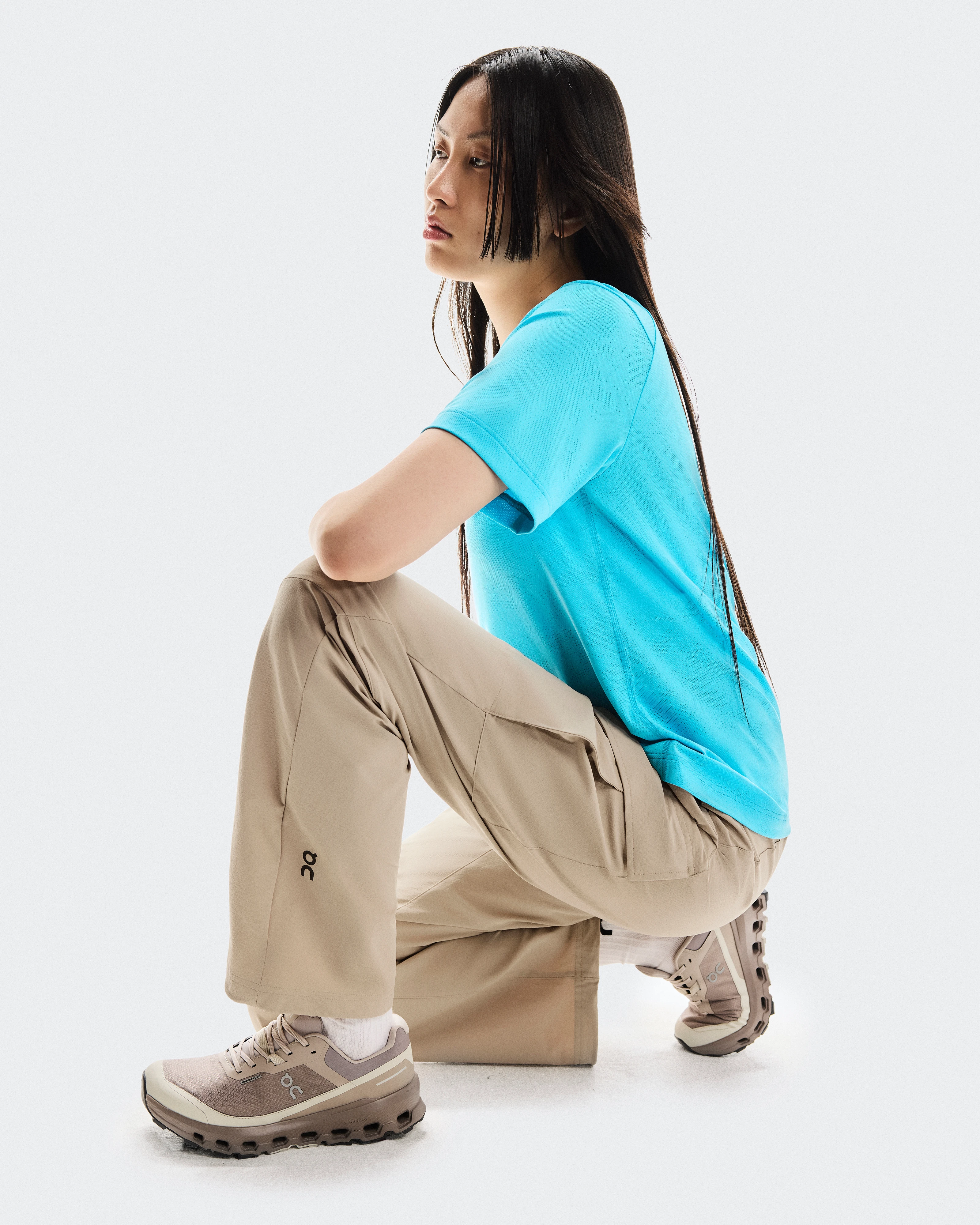 On Trek Pants Desert Femme Pantalons