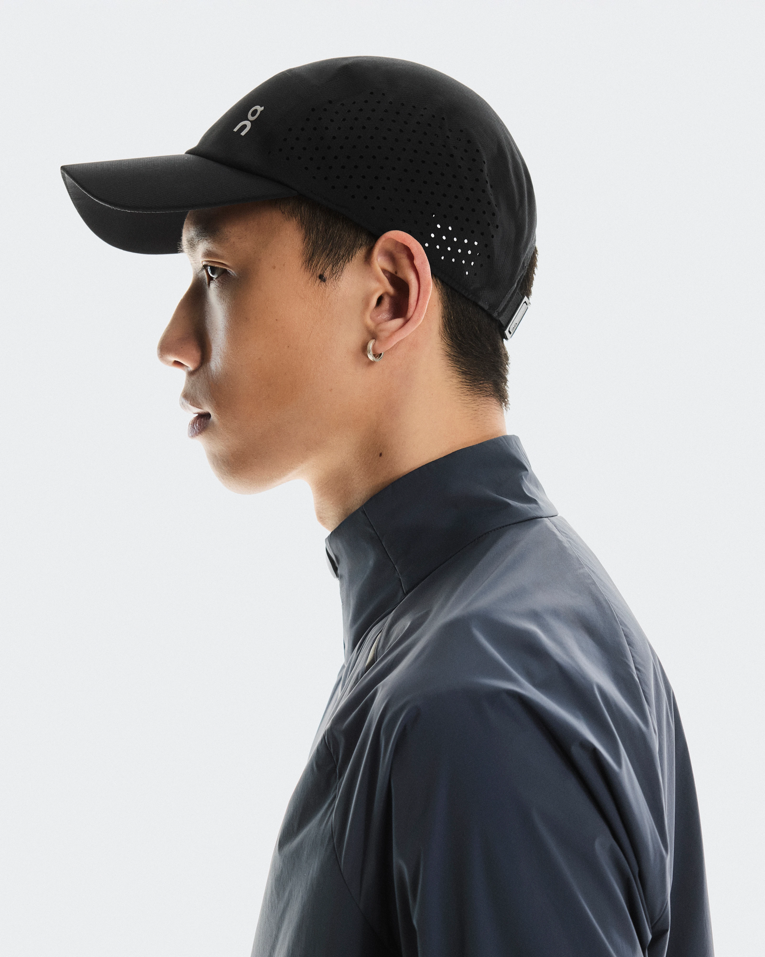 On Lightweight Cap Black Unisexe Chapeaux