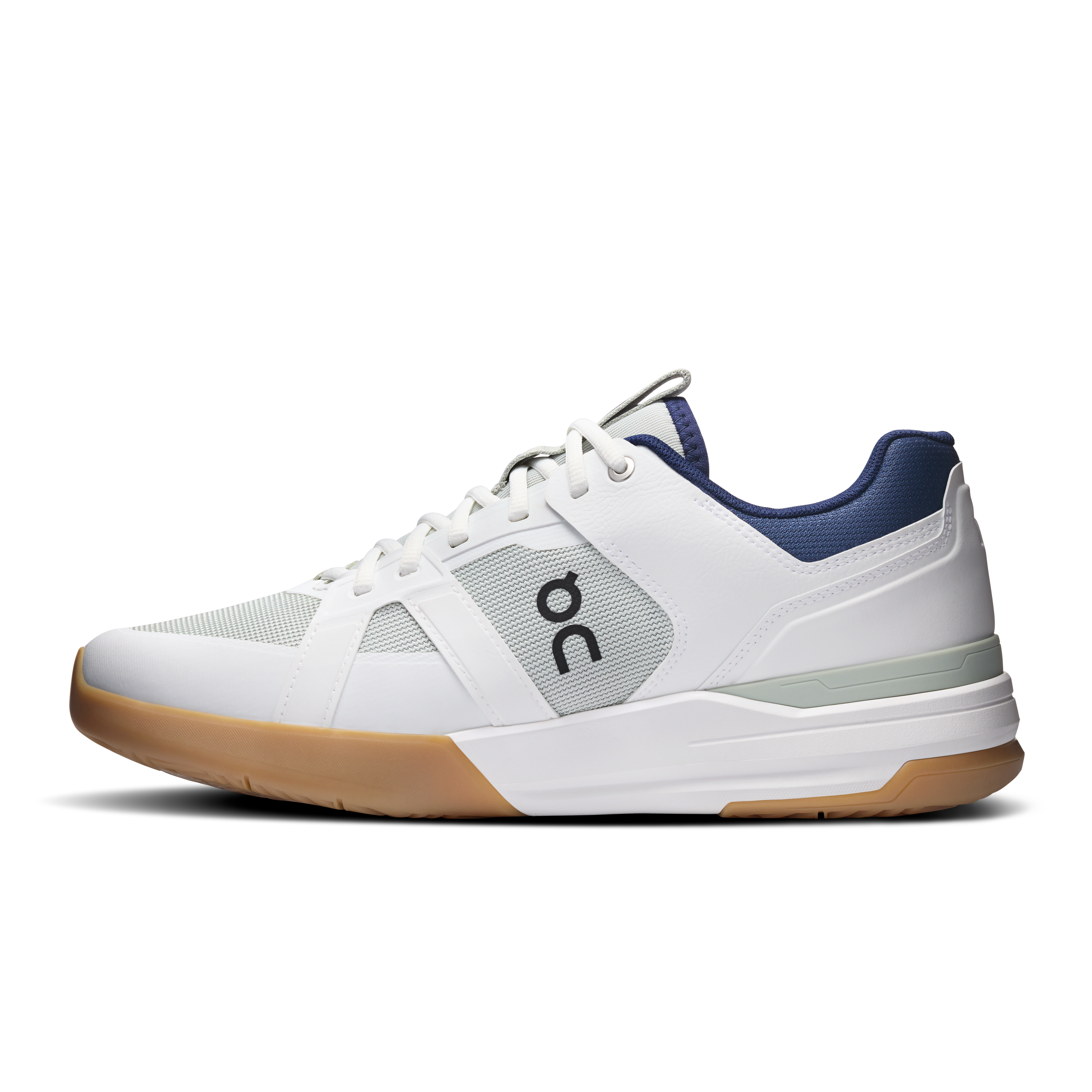 On THE ROGER Clubhouse Pro White & Iceberg Homme Tennis Chaussures