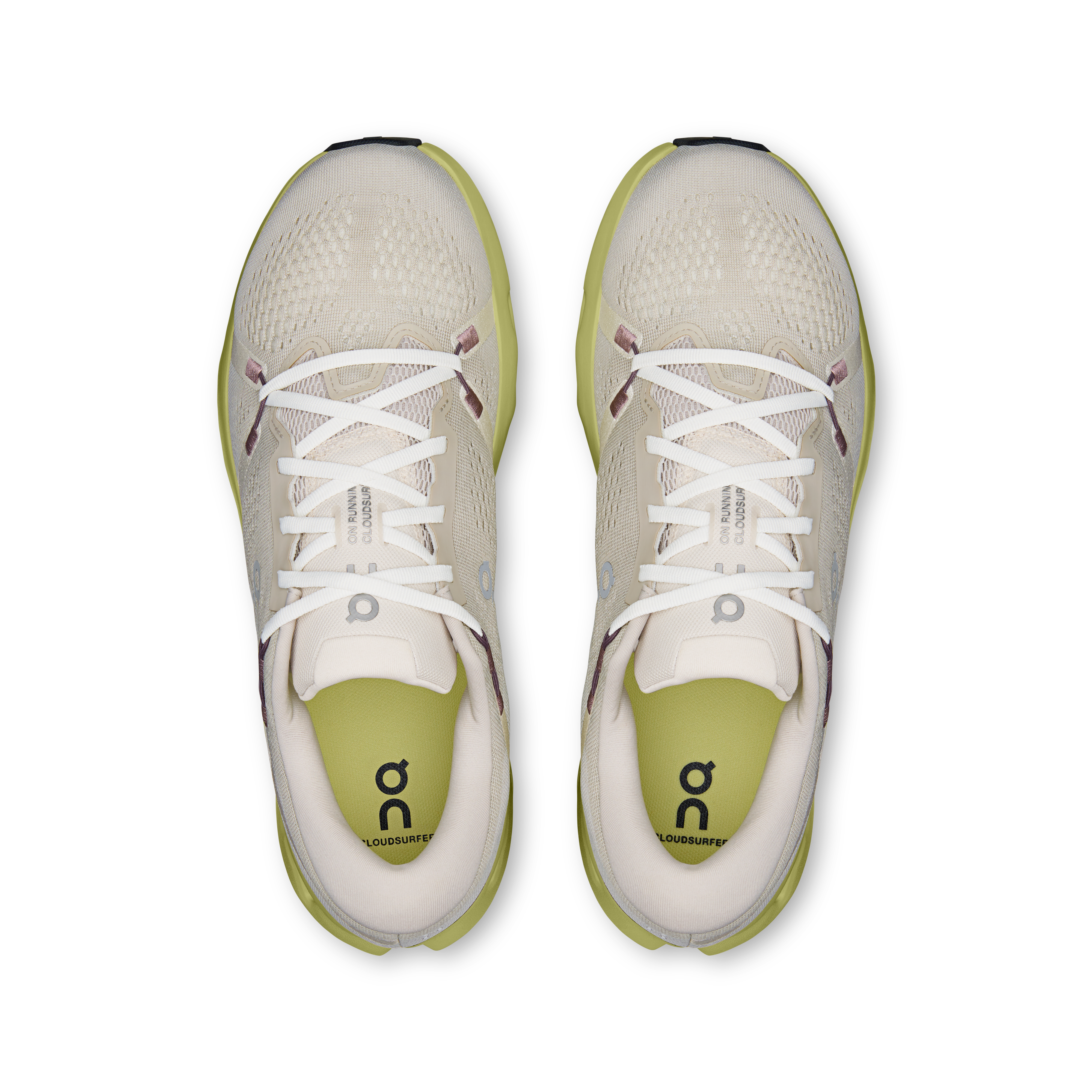 On Cloudsurfer 2 Pearl & Ivory Homme Running sur route Chaussures