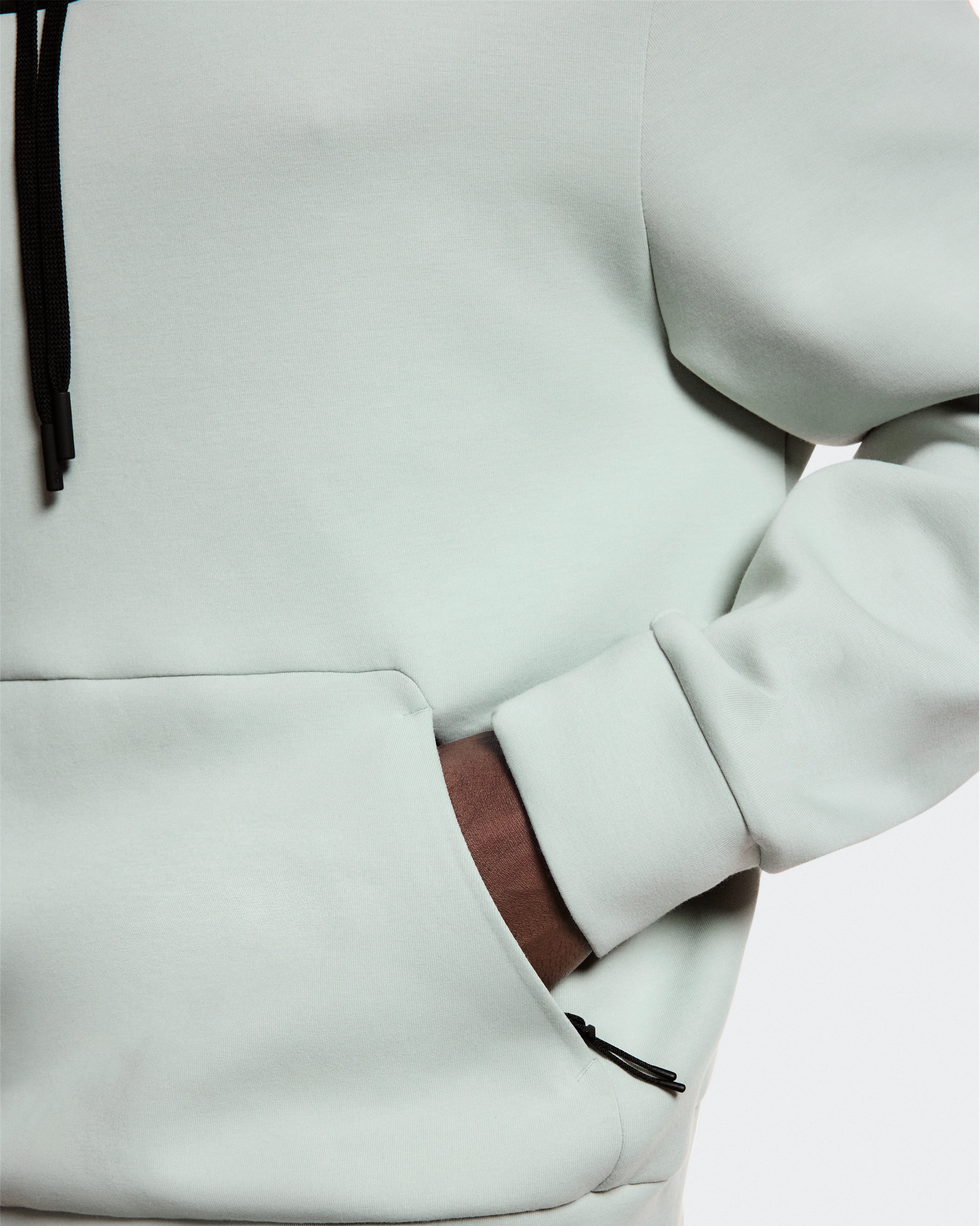 On Focus Tech Hoodie Mineral Homme Sweats à capuche et sweats