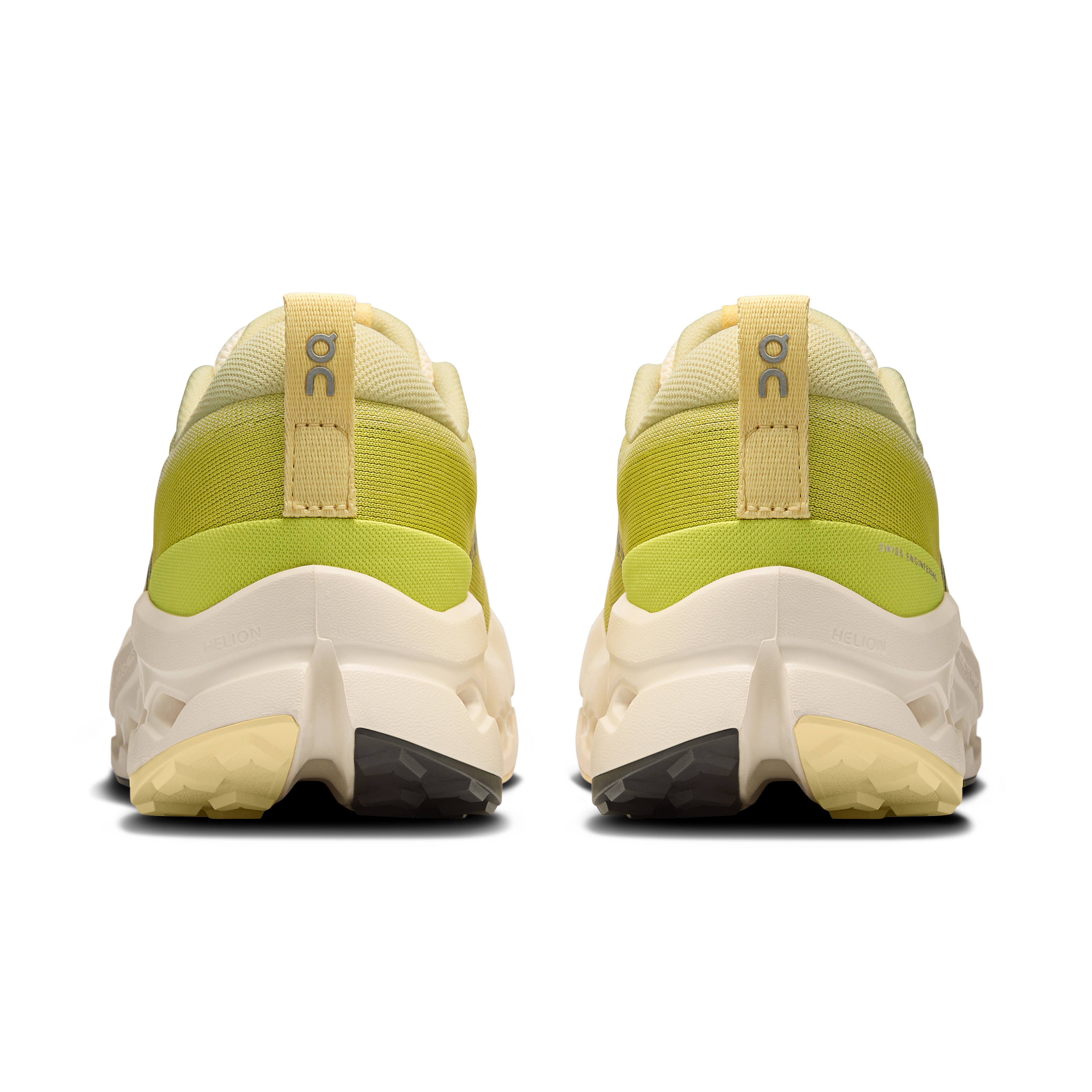 On Cloudsurfer Trail 2 Ivory & Lime Femme Running de trail Chaussures