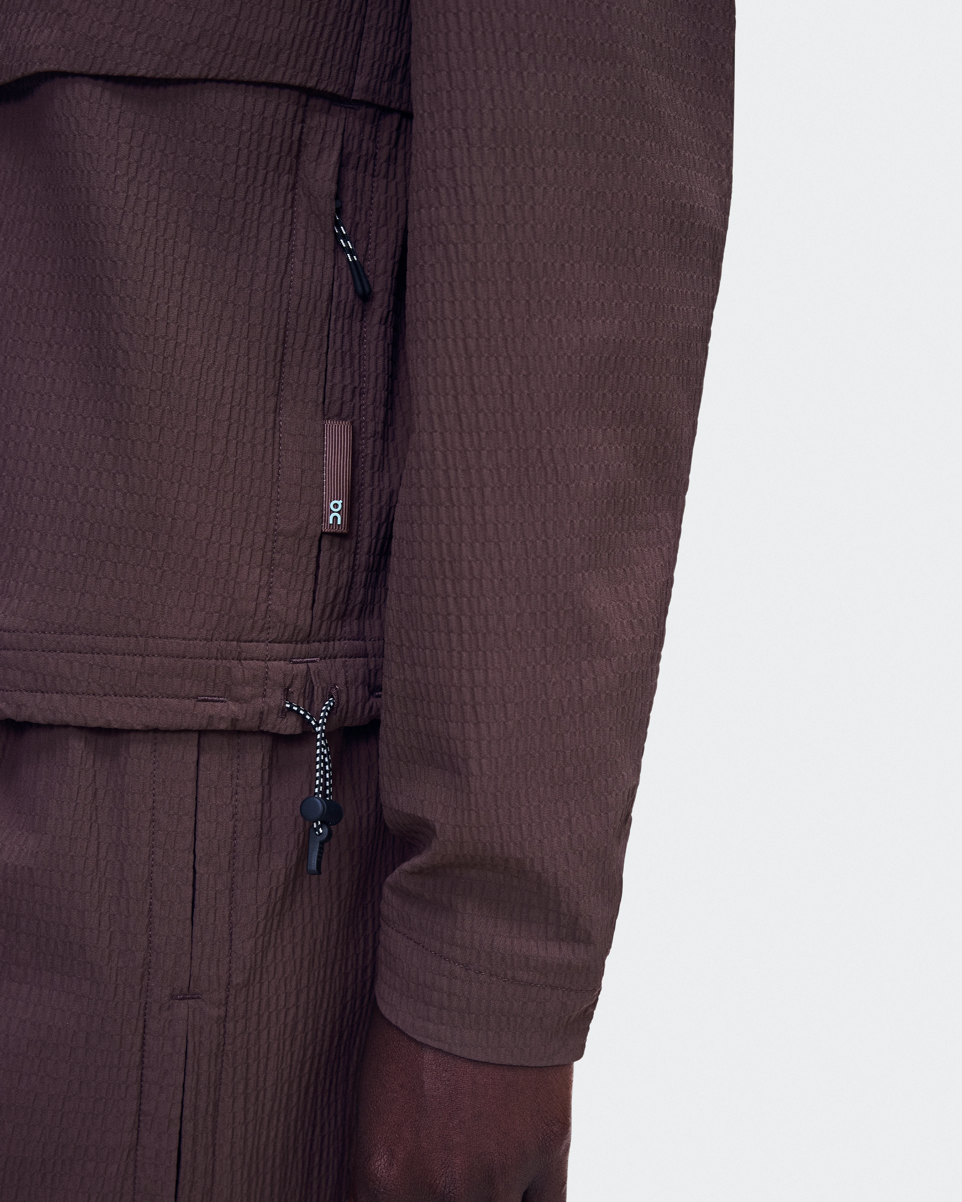 On Courtside 1/2 Zip Eaze Mulberry Femme Sweats à capuche et sweats