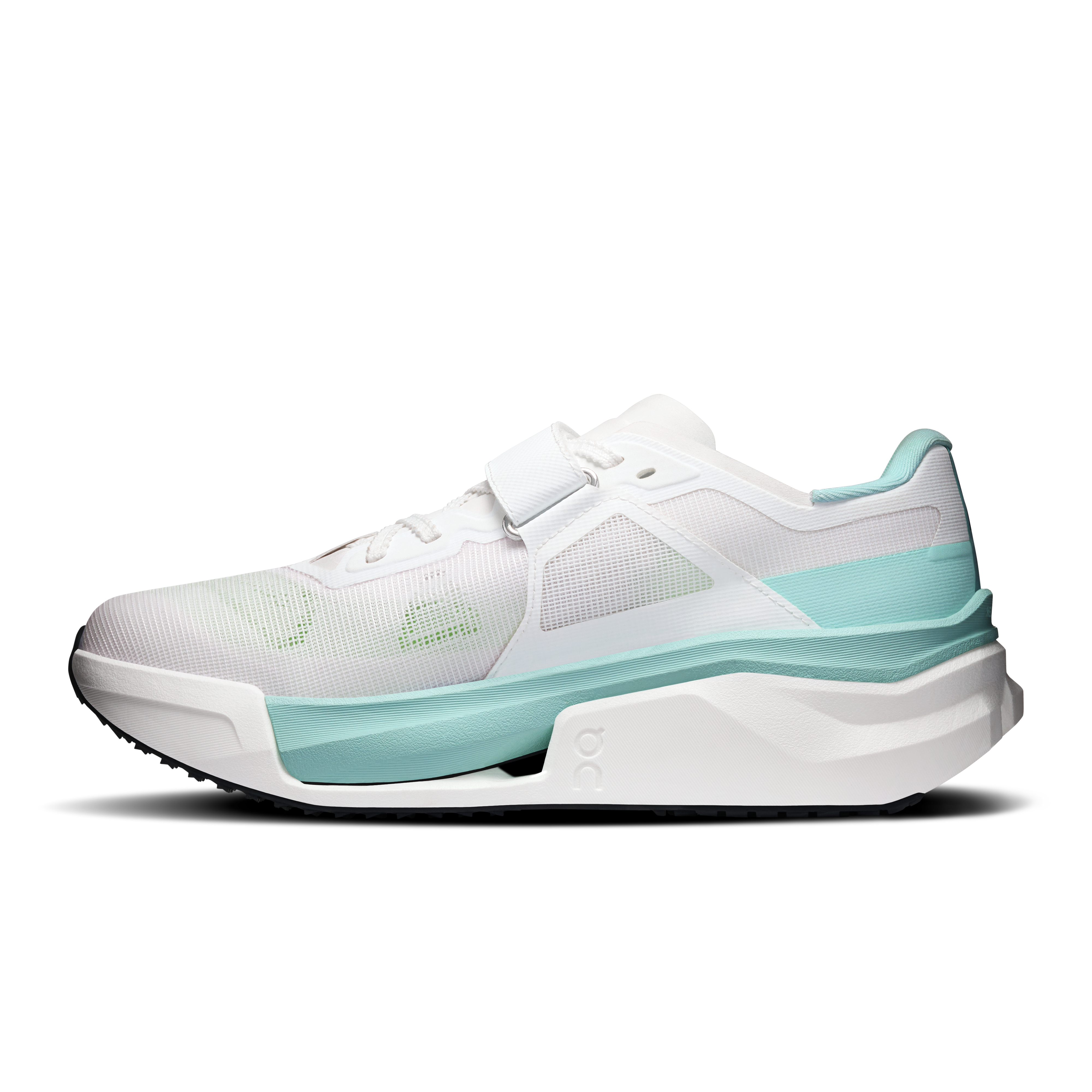 On Cloud X Tempo Pro White & Celeste Homme – Entraînement hybride, compétition de fitness hybride Chaussures