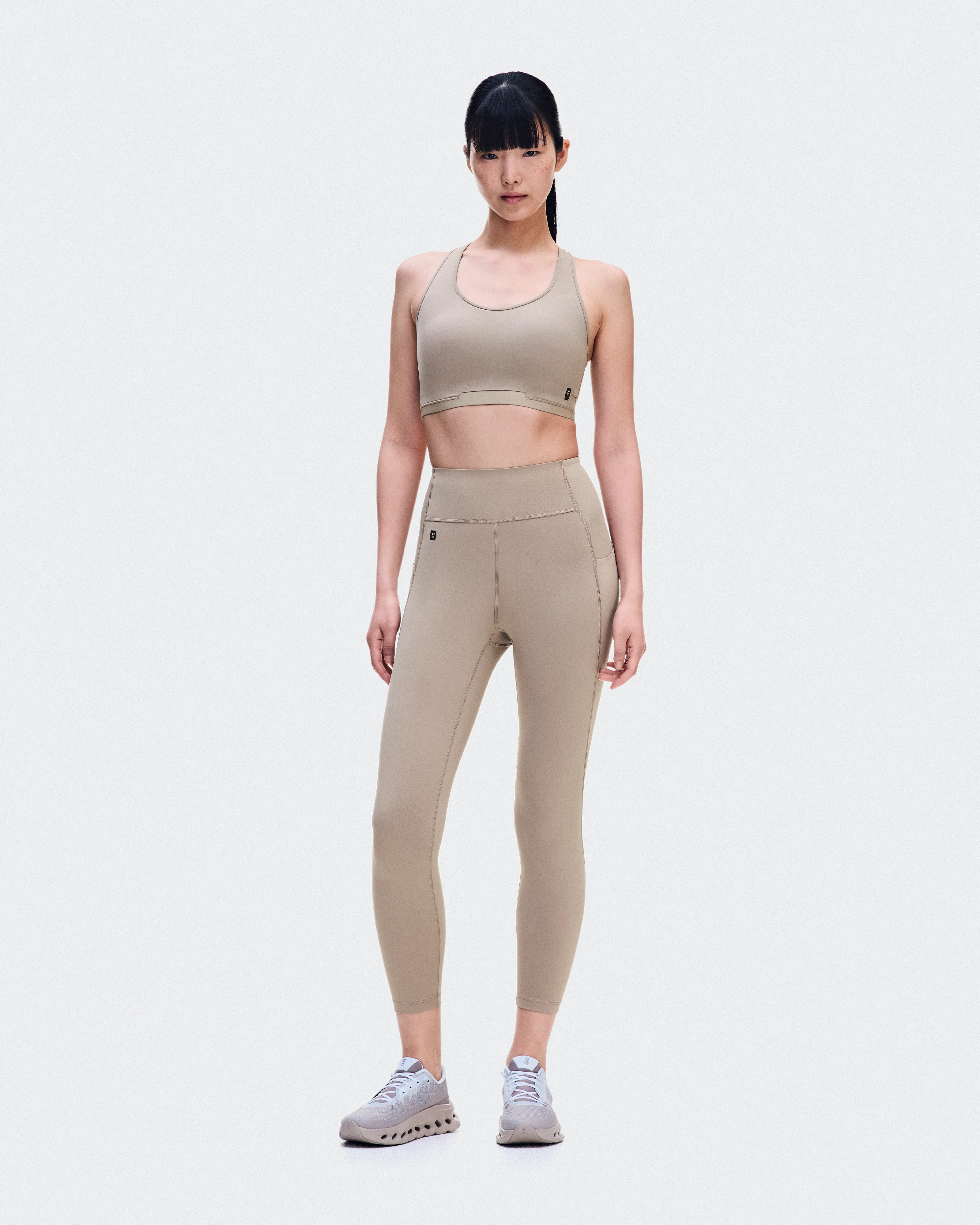 On Train Tights 7/8 Clay Femme Leggings