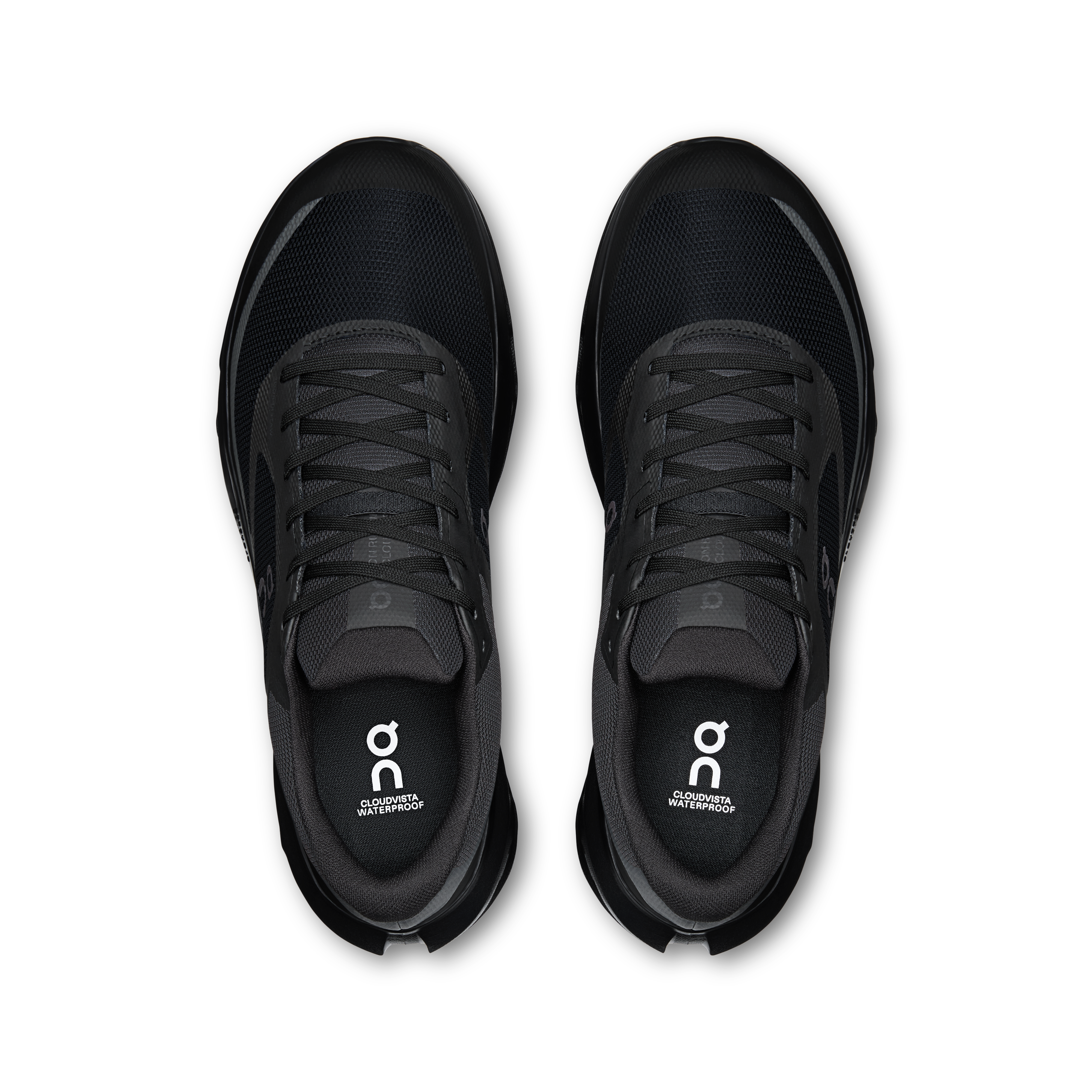 On Cloudvista 3 Waterproof Black & Black Homme Running de trail Chaussures
